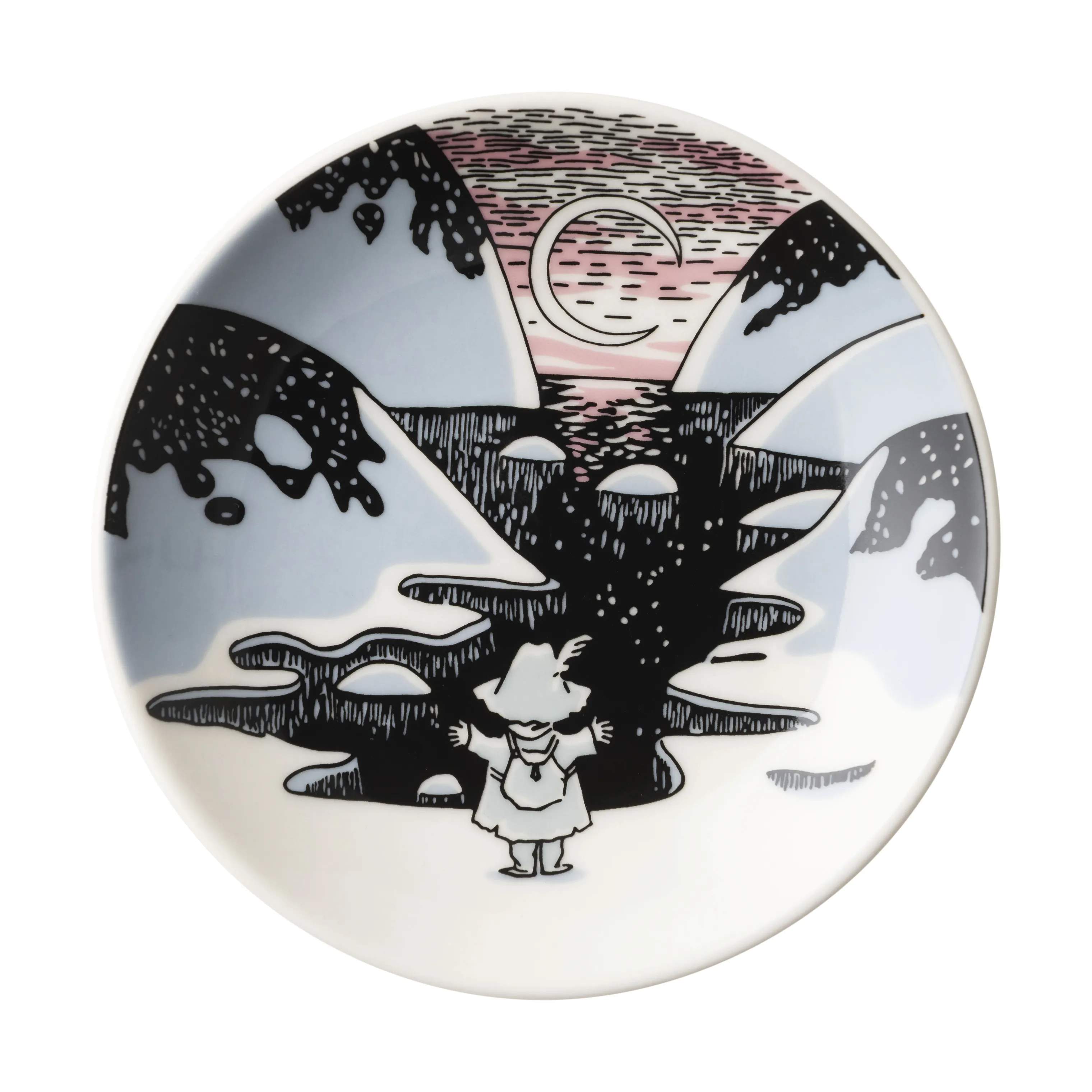 Moomin Arabia Kage- og desserttallerkener Mumidag 2026 Mini Fad - Mumidag 2021 i Mumidag 2021, 1