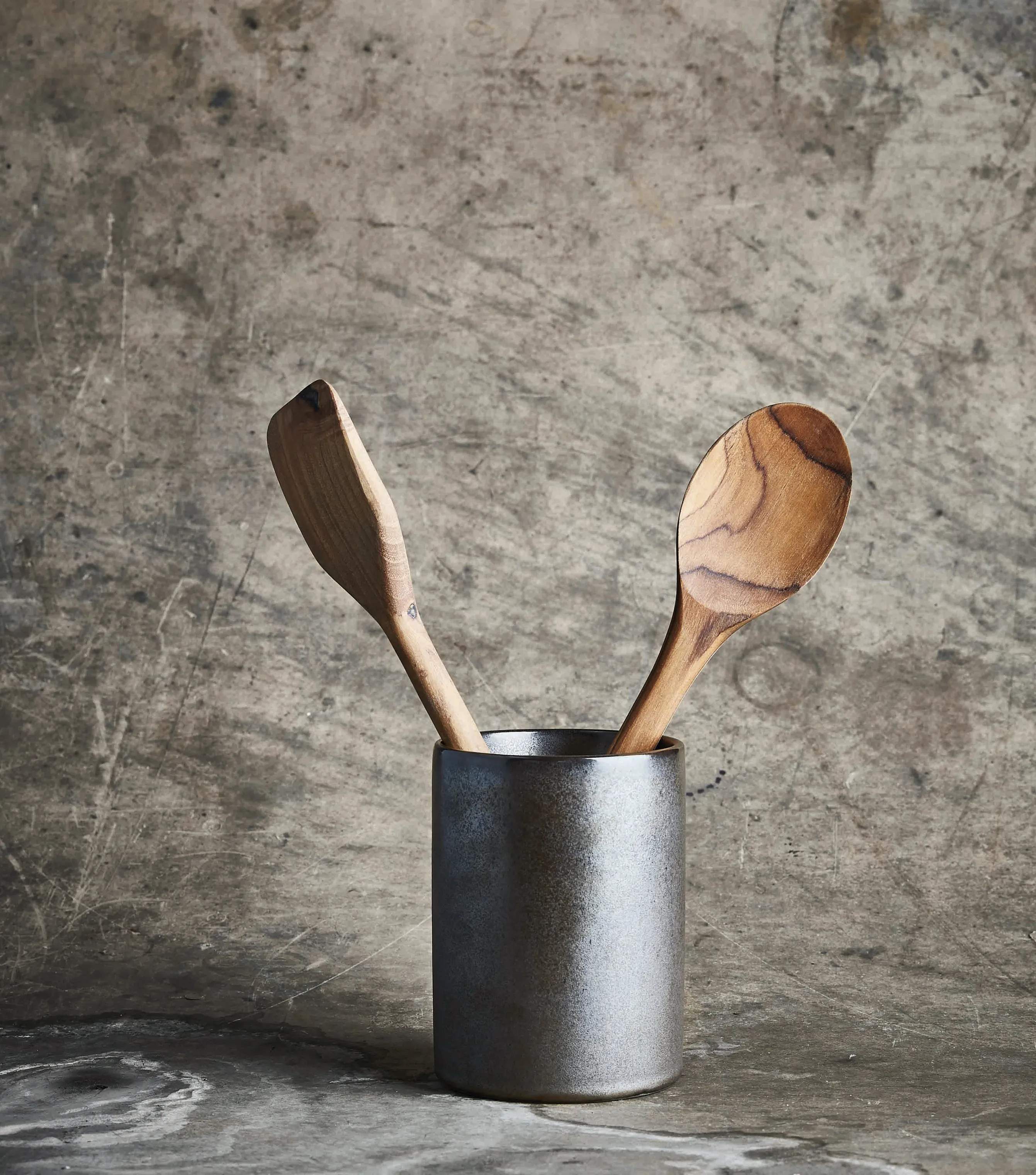 RAW by Aida Paletknive Teak Paletsæt - 2 dele i Træ, 2