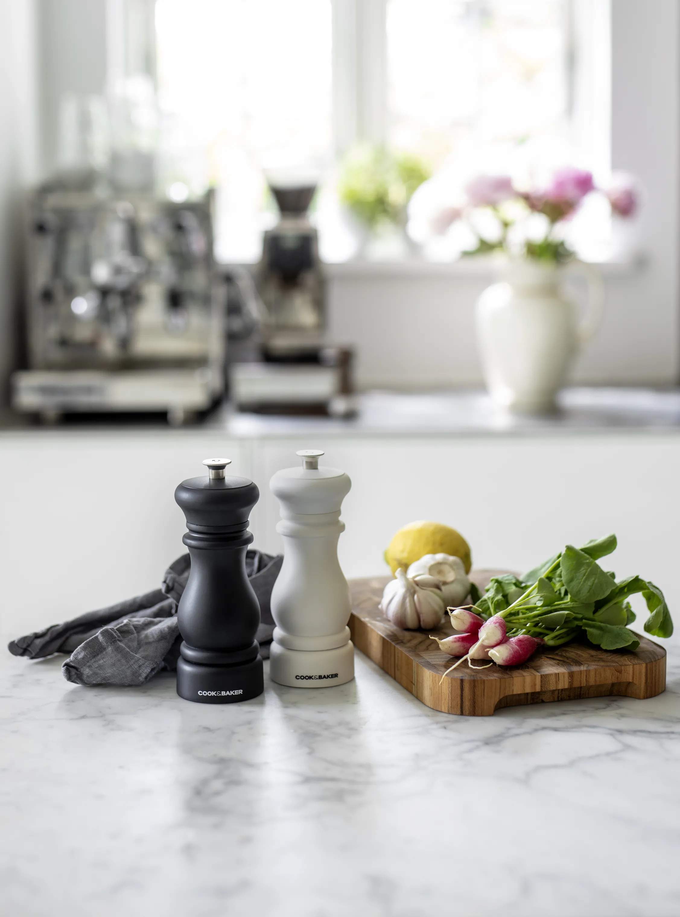 Cook & Baker Kværnsæt Kværnsæt - 2 dele i Sort/hvid, 2