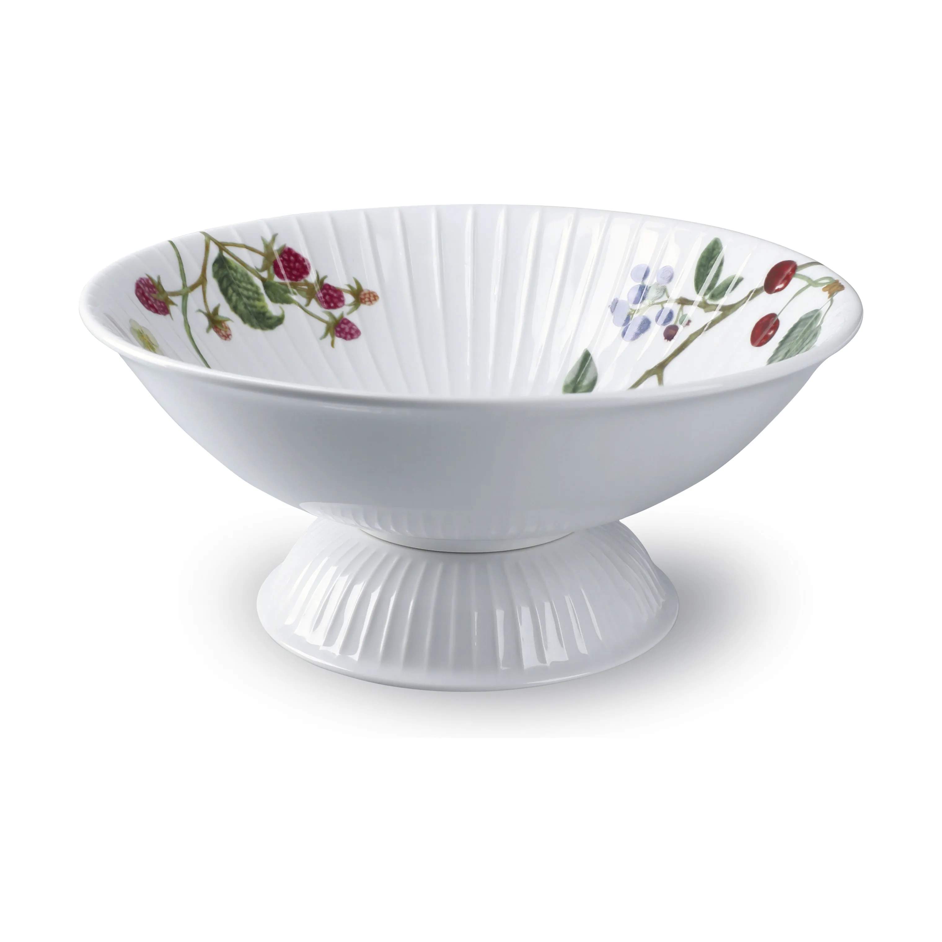 Kähler Serveringsskåle Hammershøi Sommer Skål på fod i Sommerbær, 1