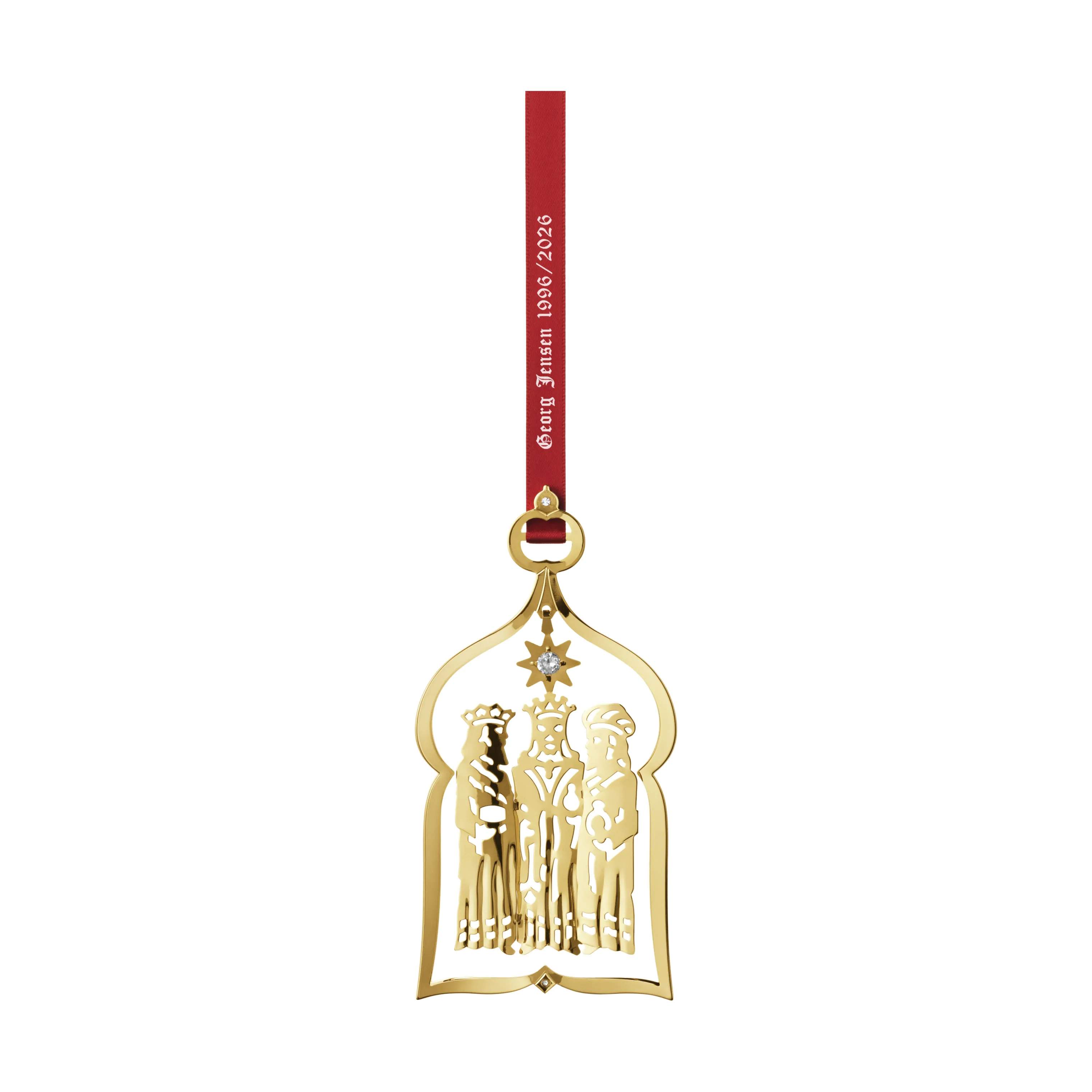 Georg Jensen Juleophæng Christmas Collectibles CC 2026 Juleuro 1996/2026 i Guld, 1