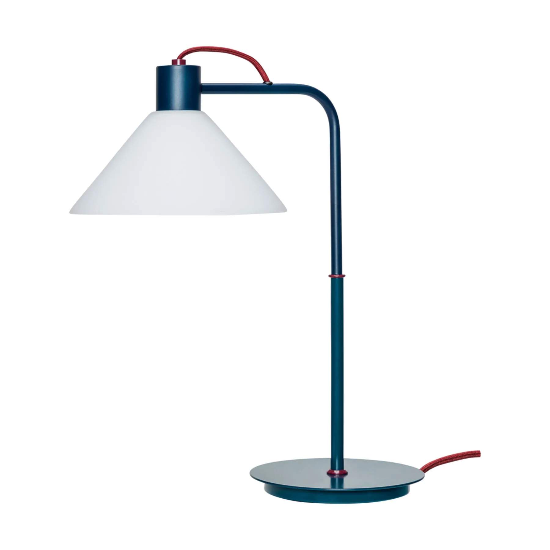 Hübsch Bordlamper Spot Bordlampe i Blå/Petrol/Hvid, 1