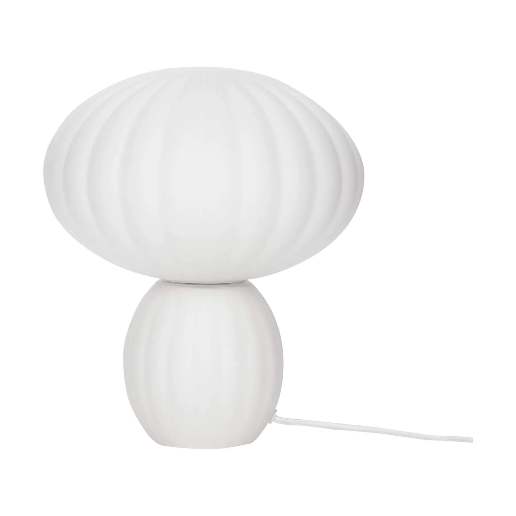 Hübsch Bordlamper Kumu Bordlampe i Hvid, 1