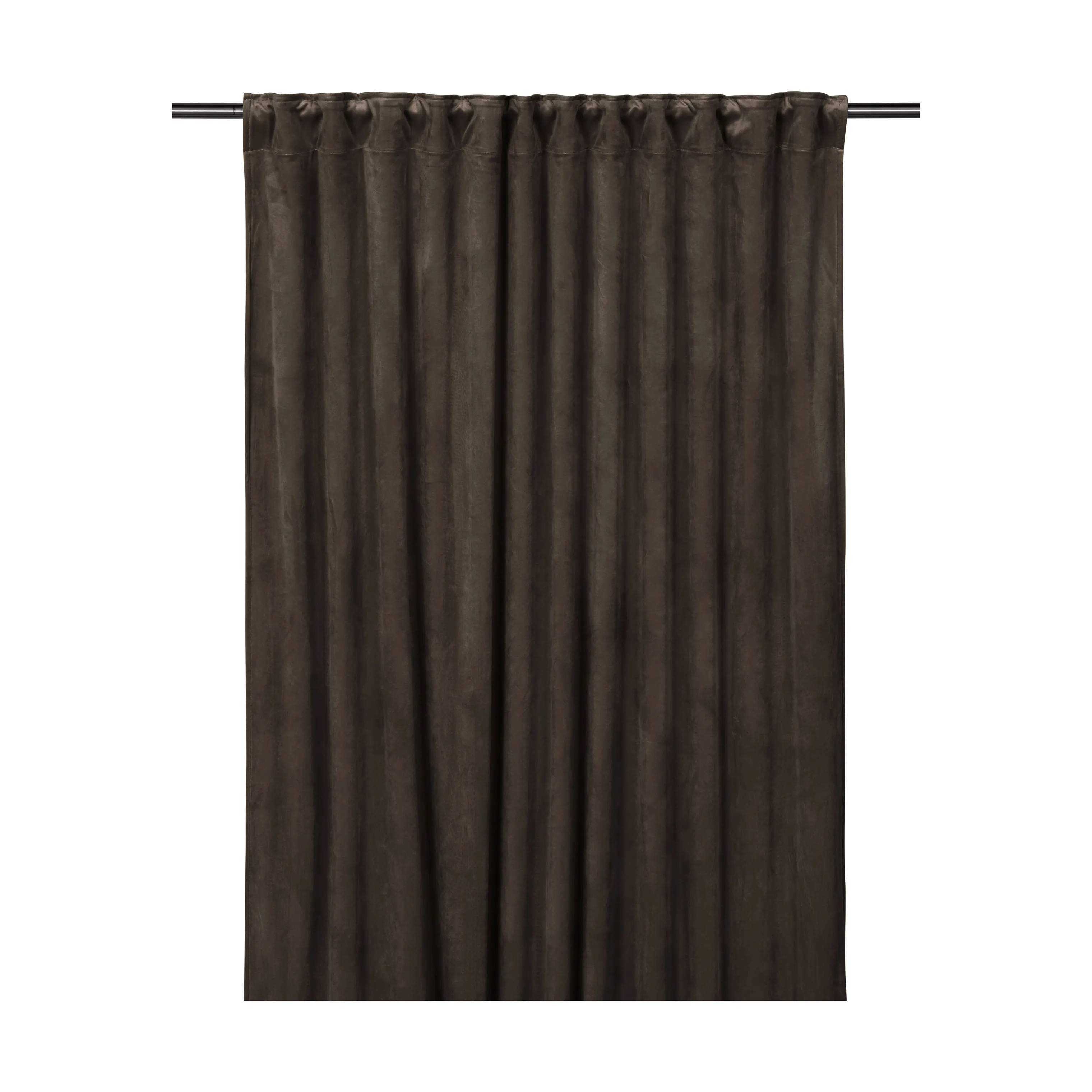 Svanefors Gardiner og gardinstænger Estelle Estrelle Gardin - 2 stk. i Mocca, H280 x B135 cm, 1