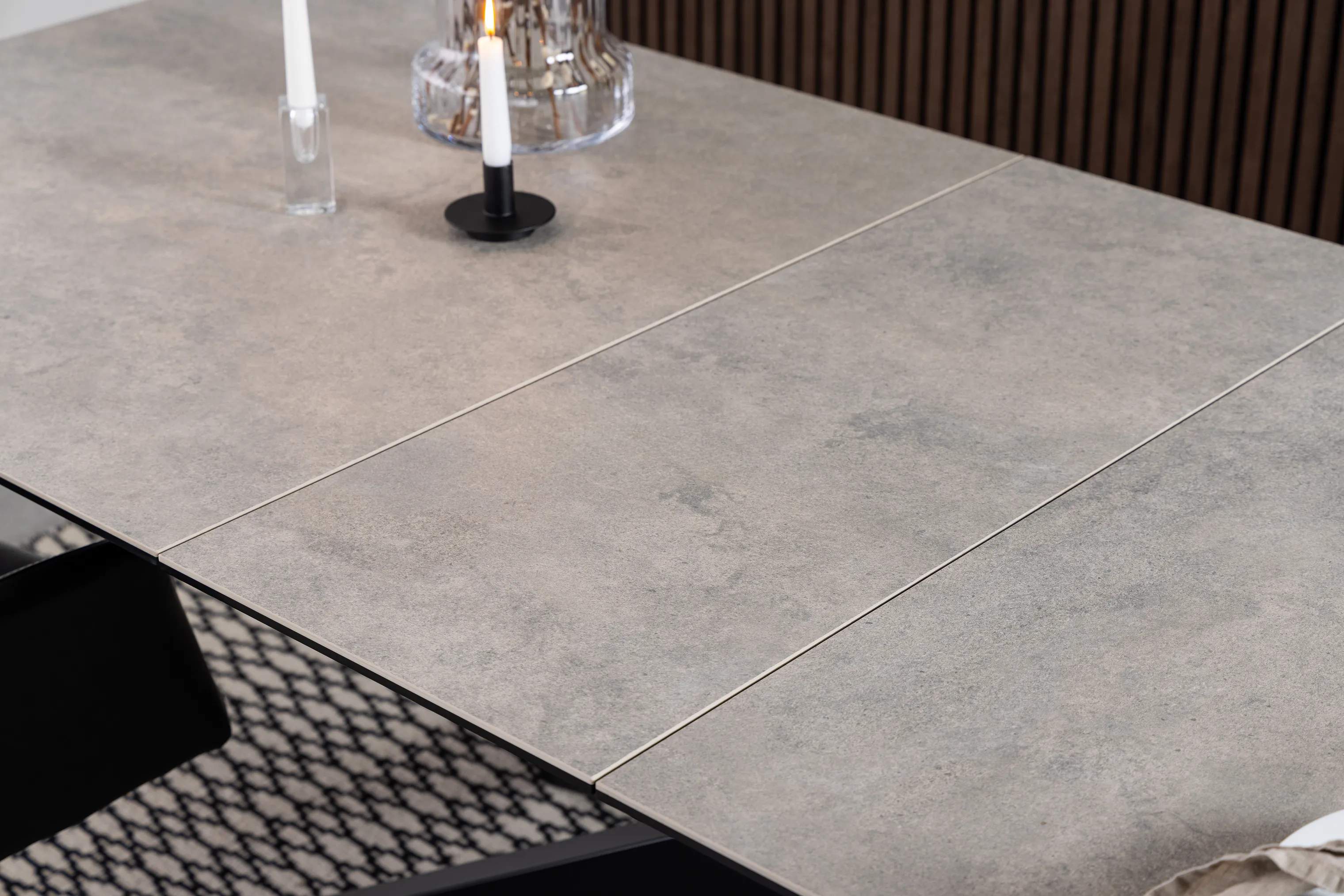 CASA Living Spiseborde Irwine Spisebord i Grå, H76 x B240 x L100 cm, 2
