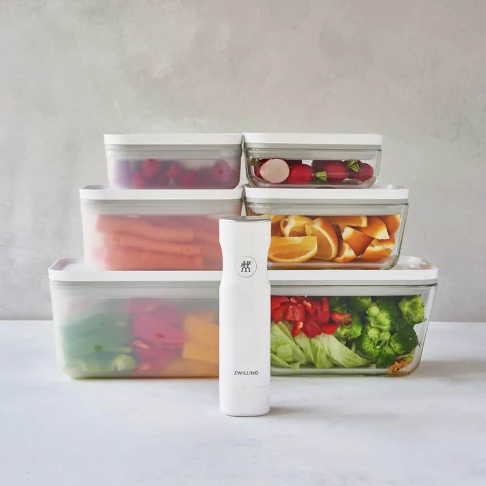 Zwilling Opbevaringsbokse Fresh & Save Vakuumbokssæt - 3 dele i Grå/Klar, 2