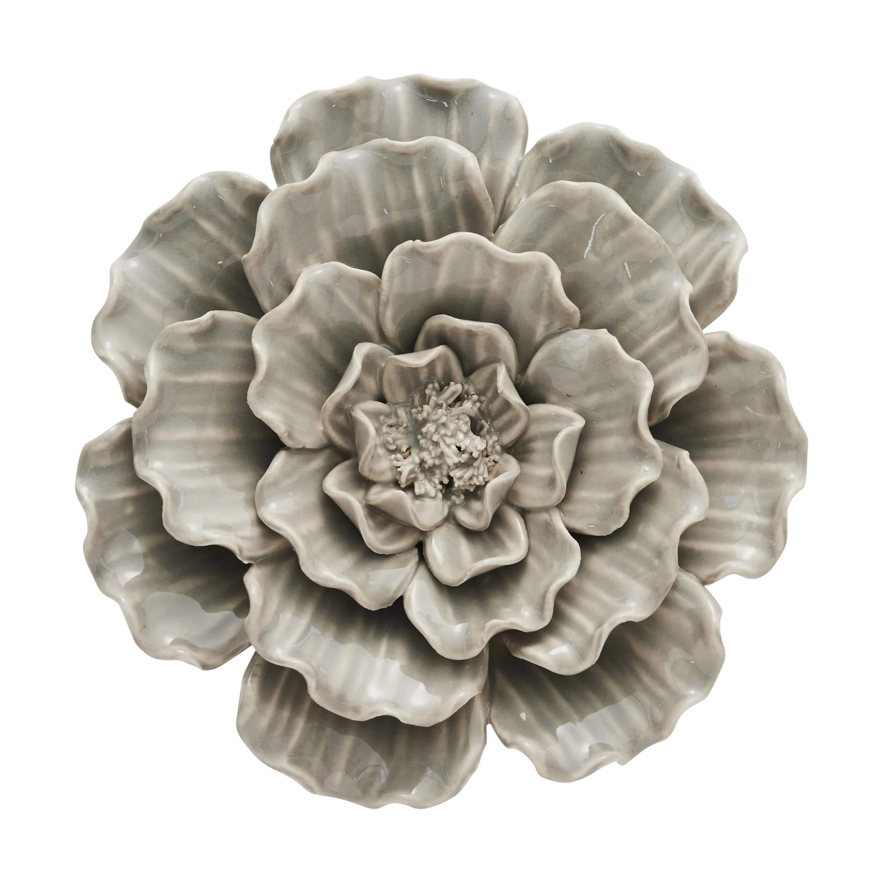 Lene Bjerre Vægdekoration Floria Vægdekoration i grå, 1