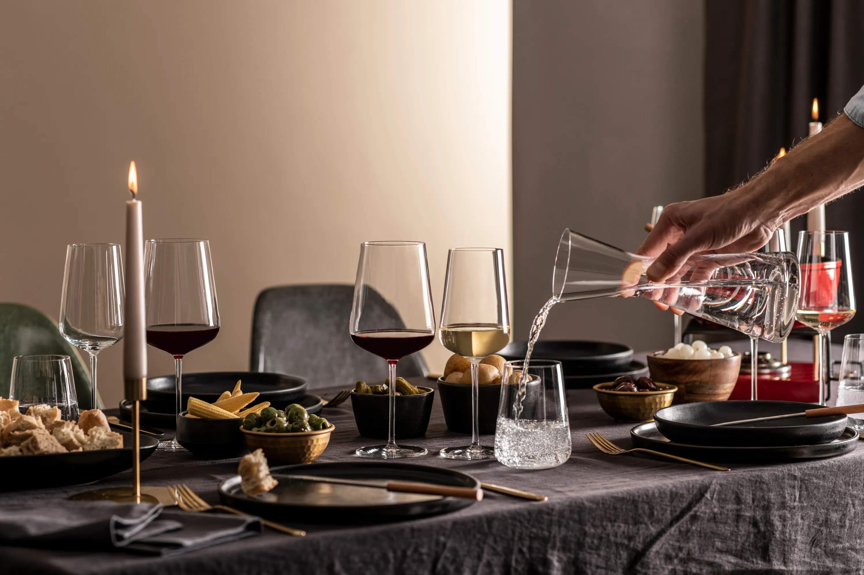 Zwiesel Vandglas Vervino Vandglas - 4 stk i Klar, 3
