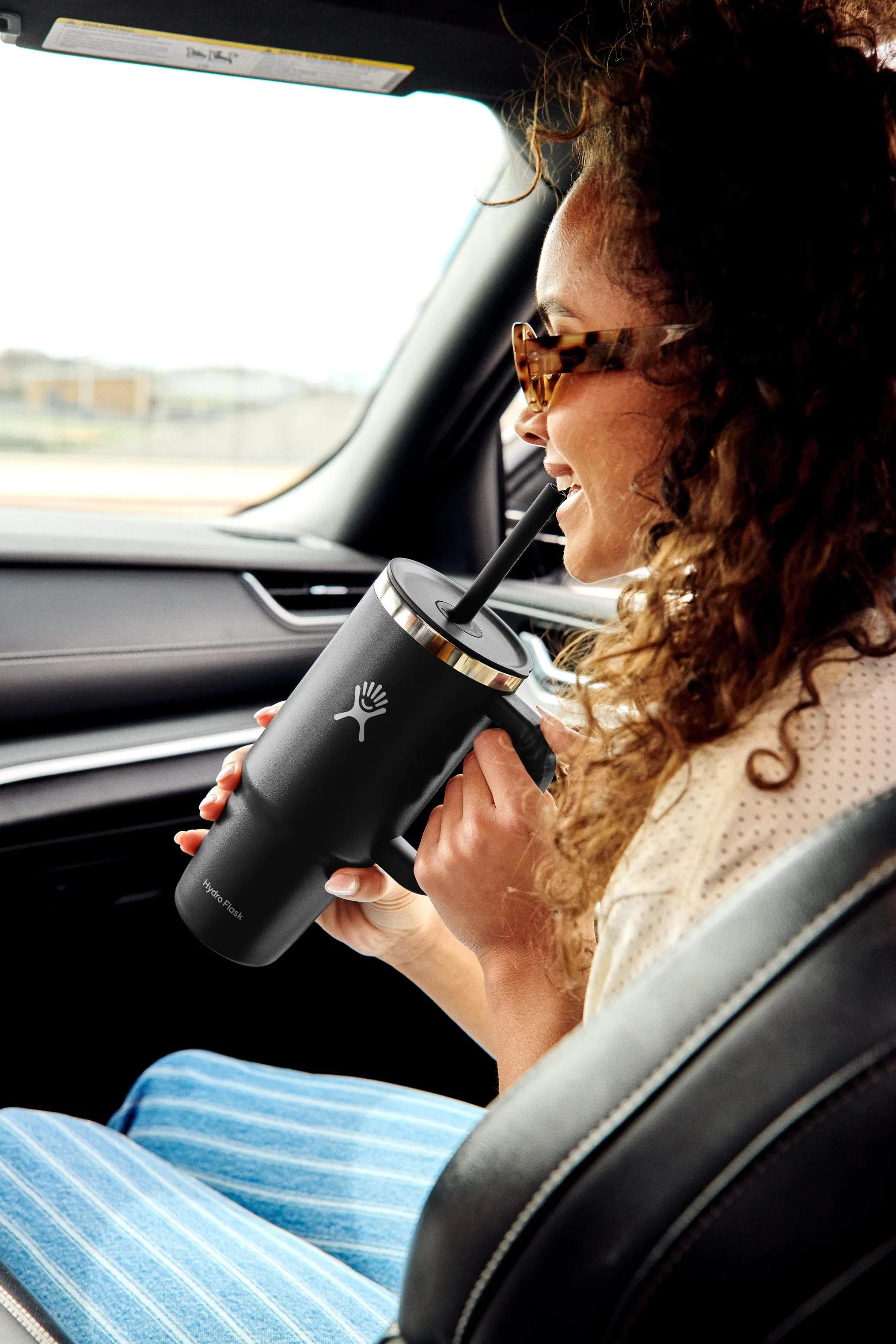Hydro Flask To go kopper All Around Travel Tumbler i Sort, 709 ml, 3
