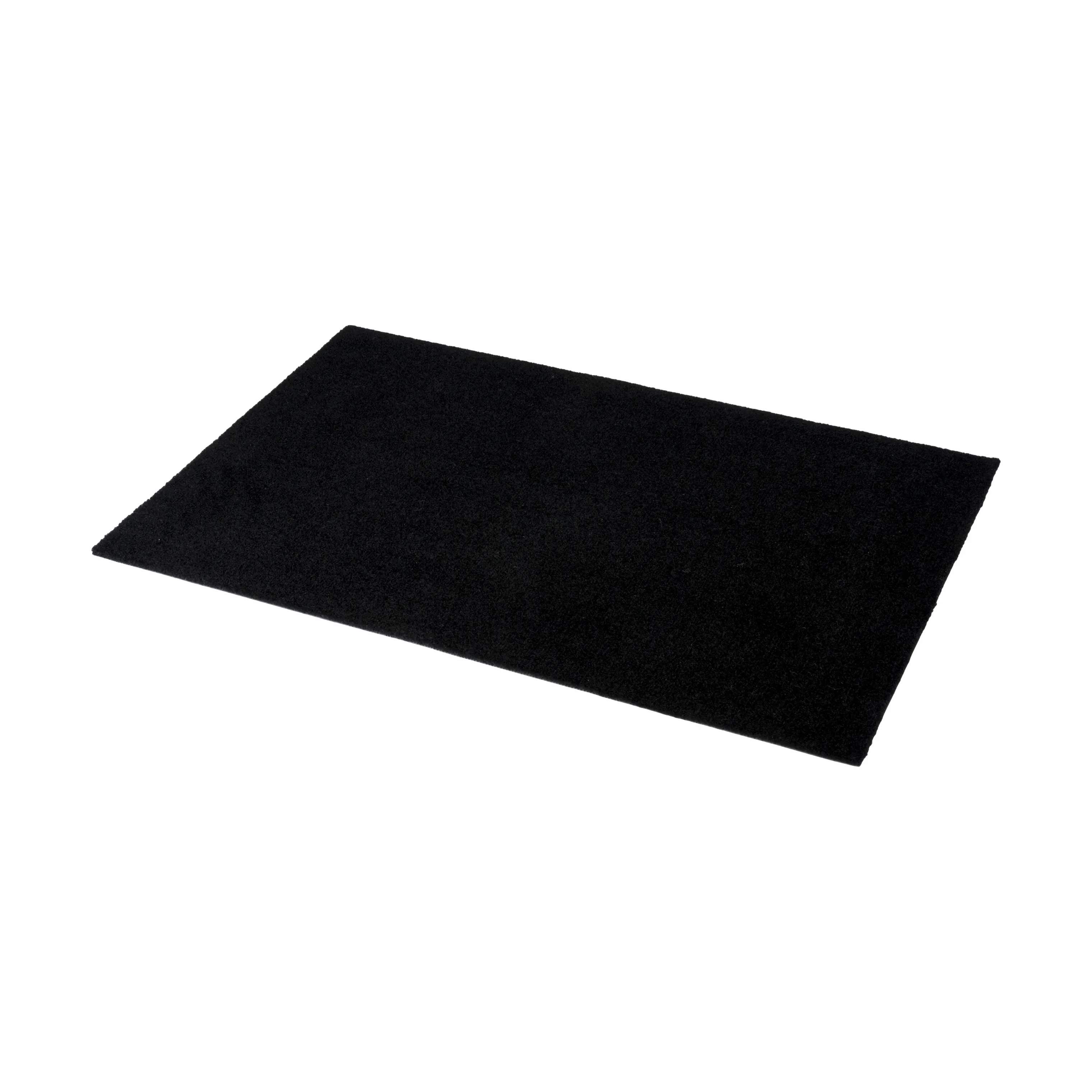 Tica Copenhagen Dørmåtter Uni Color Gulvmåtte i sort, B60 x L90 cm, 4