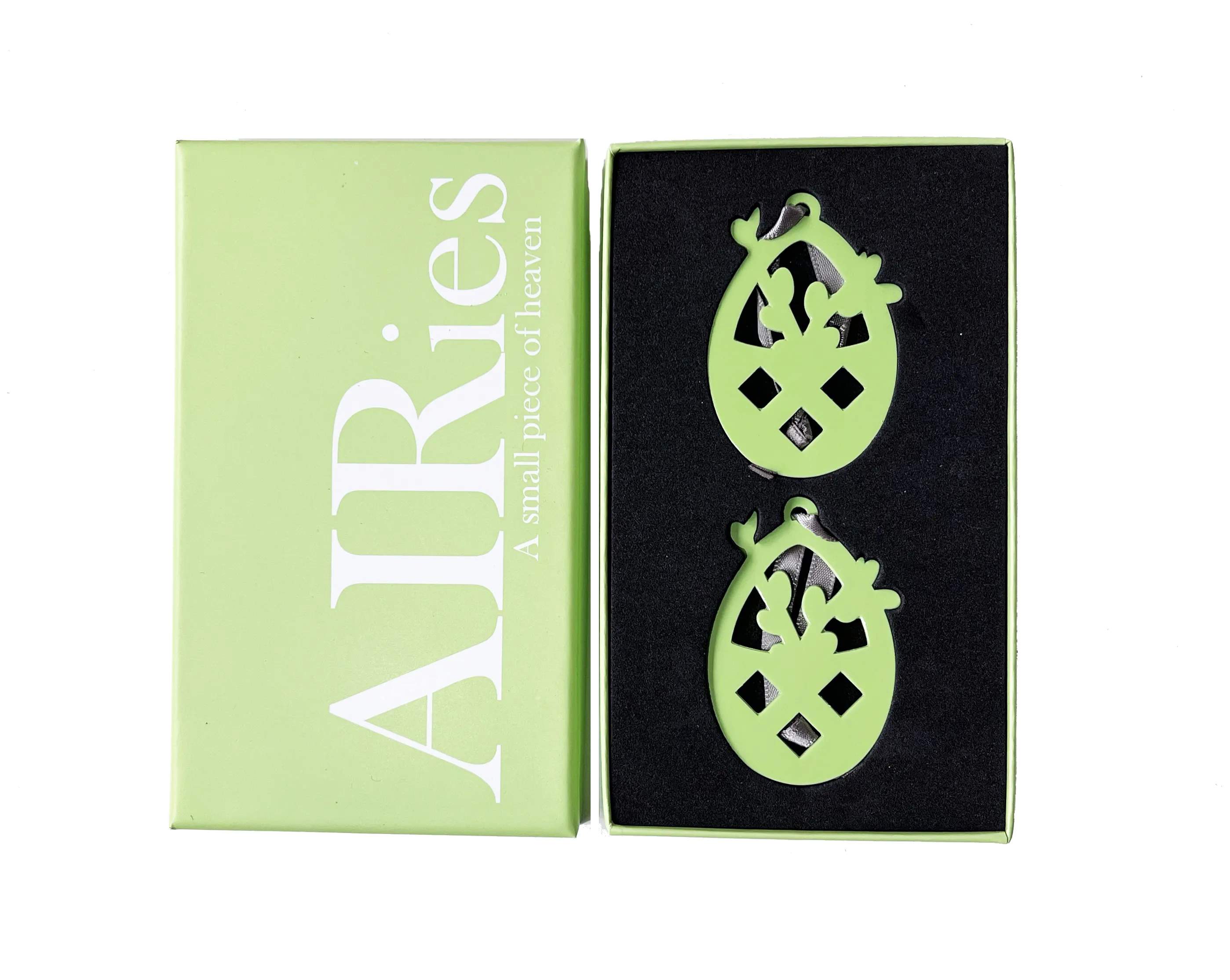 AIRies Påskeæg og ophæng AIRies Påskeophæng Gren - 2 stk. i Grøn, 0,2 cm, 3
