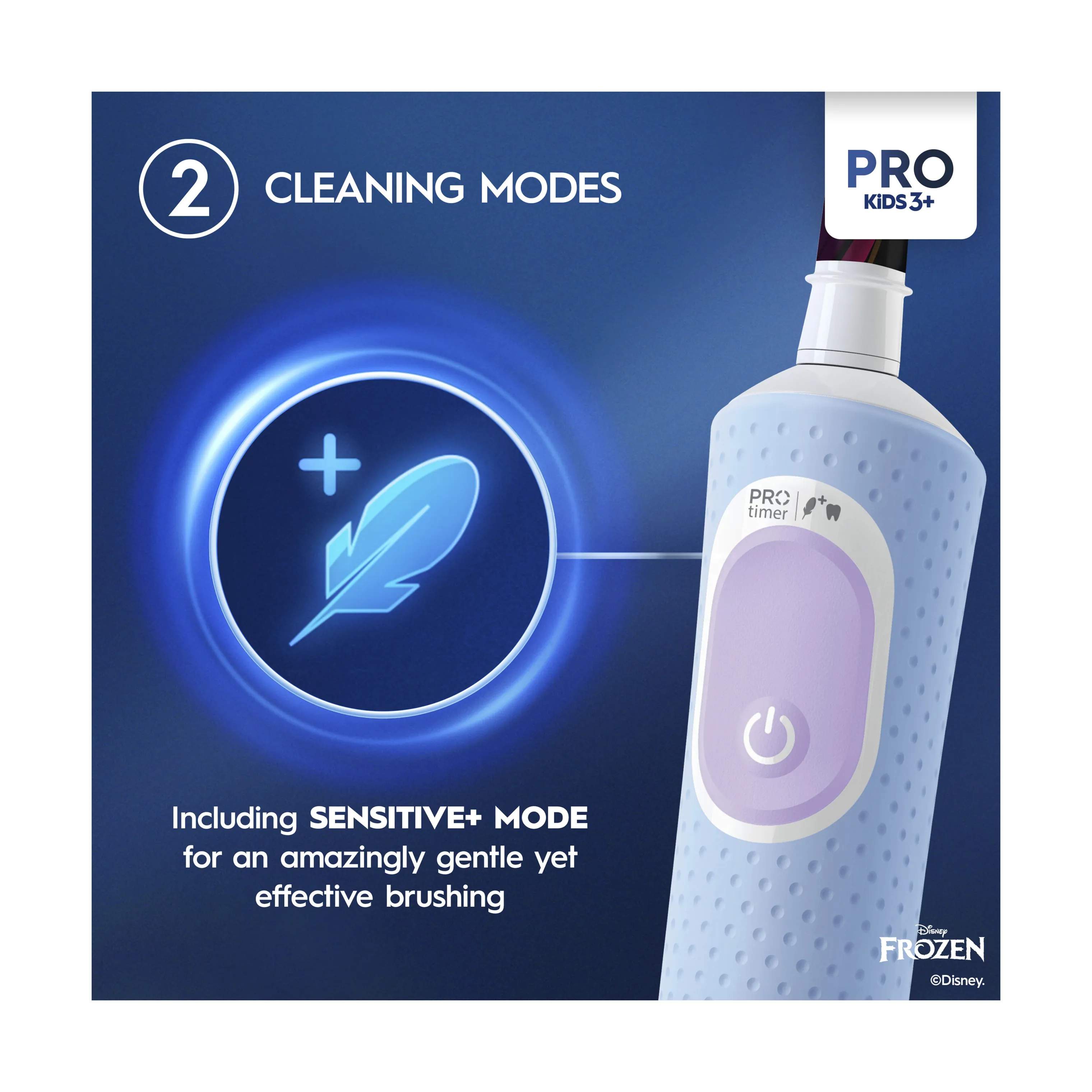 Oral-B Eltandbørster Vitality Pro Kids Elektrisk Tandbørste - Frozen i Frozen, 5
