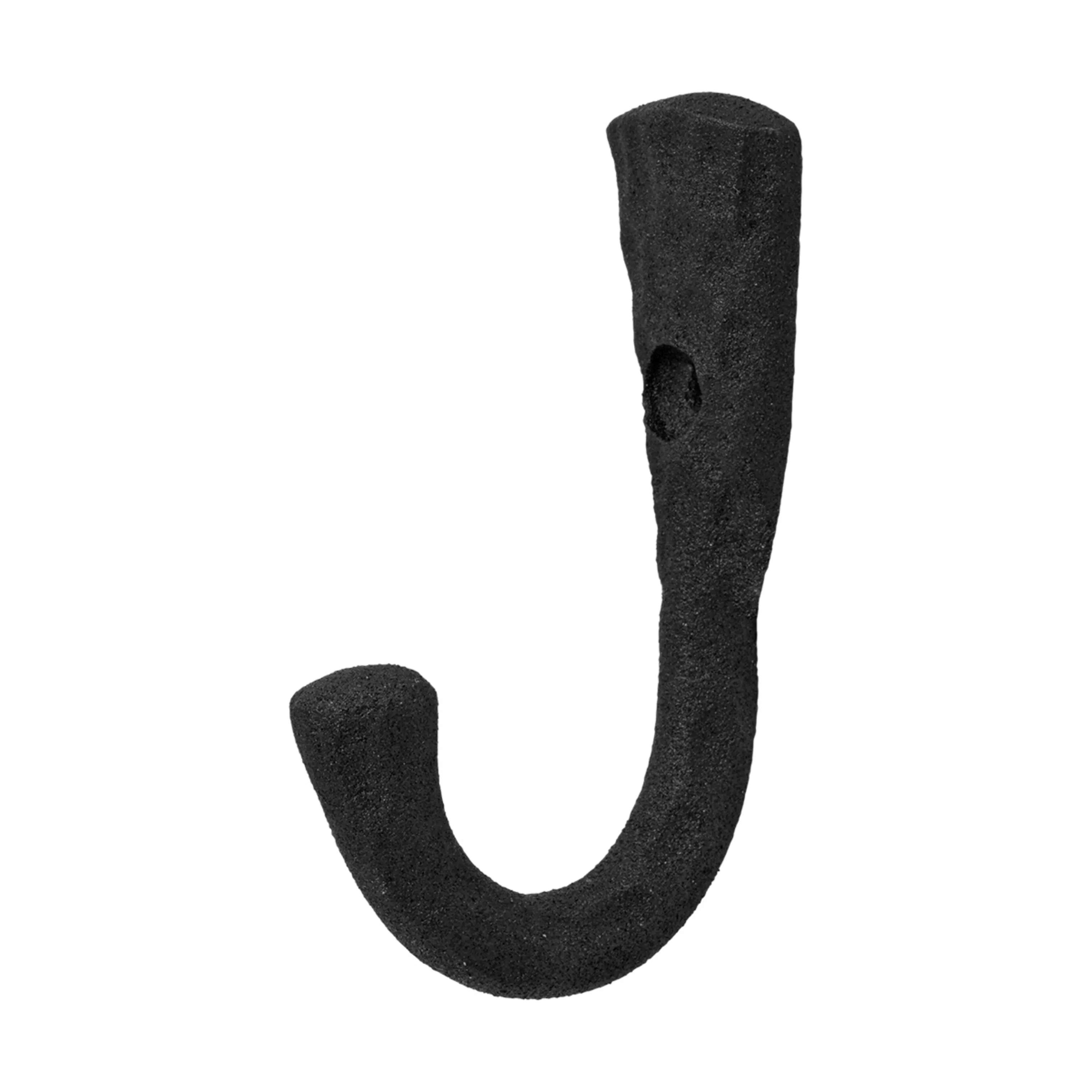 Broste Copenhagen Knager Tess Knage i Sort, H7,5 x B2 cm, 1