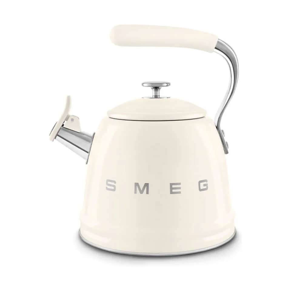 Smeg 50's Style Fløjtekedel, creme, large