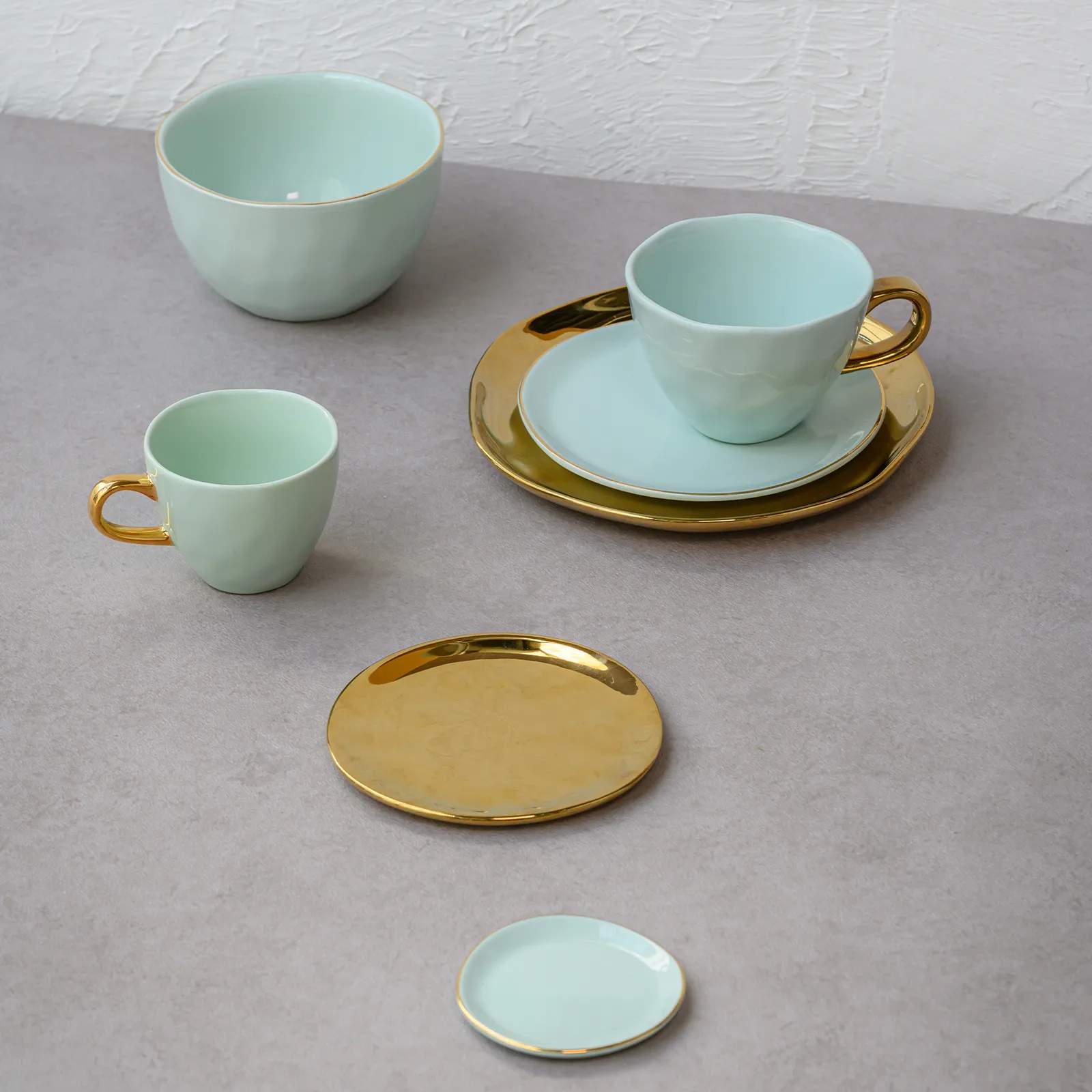 Urban Nature Culture Krus og kopper med hank Good Morning Kaffekop i Celadon, 2