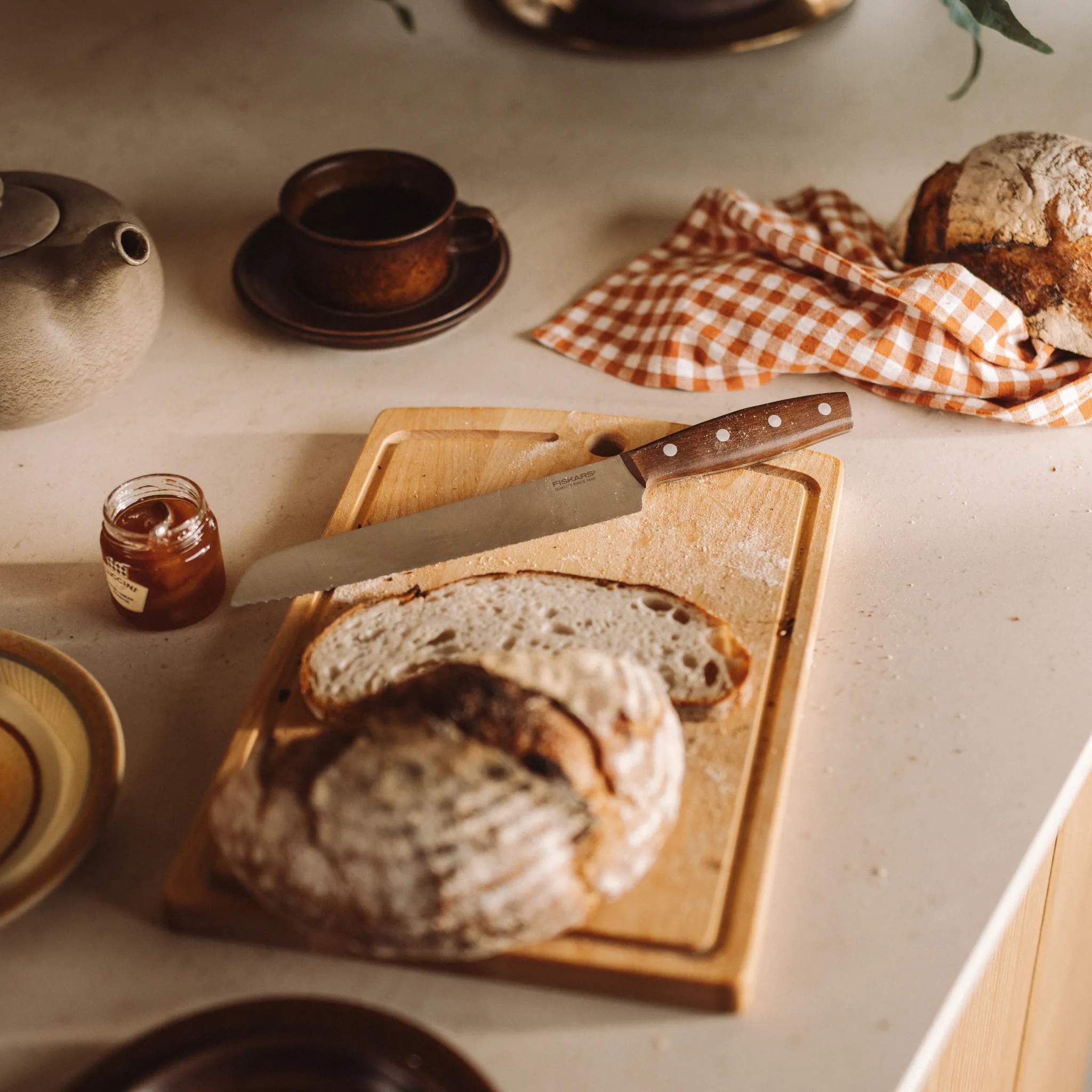 Fiskars Brødknive Folken Brødkniv i Natur, 2