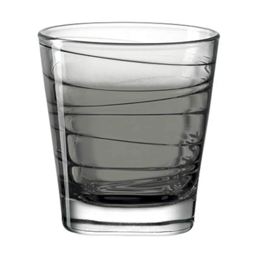 Leonardo Vandglas Vario Vandglas - 6 stk. i Klar/basalto, 25 cl, 2
