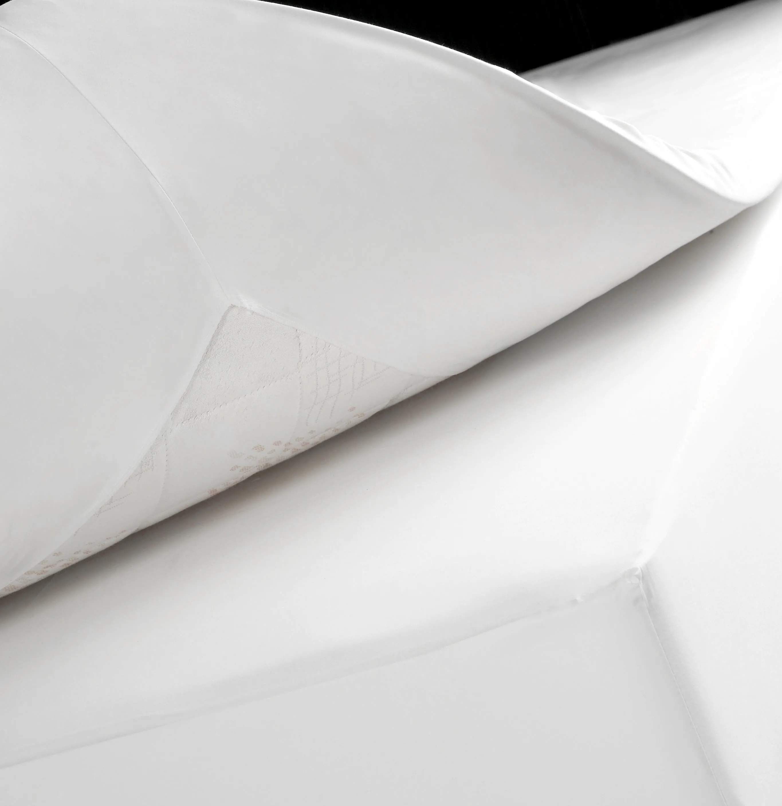 Juna Lagner Percale OMHU Percale Kuvertlagen i Hvid, B90 x L200 cm, 2