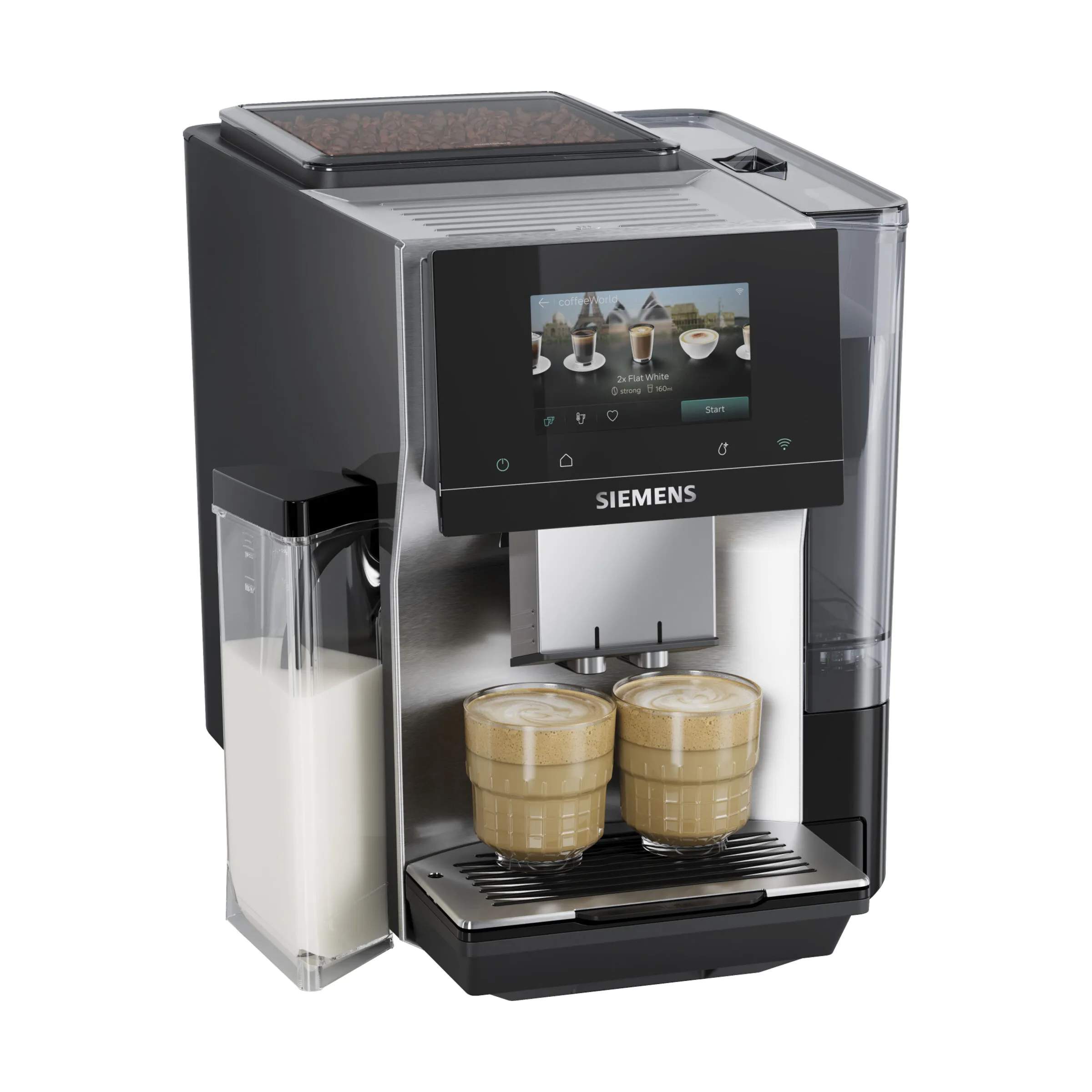 Siemens Espressomaskiner EQ700 iAroma Espressomaskine i Grå, 1