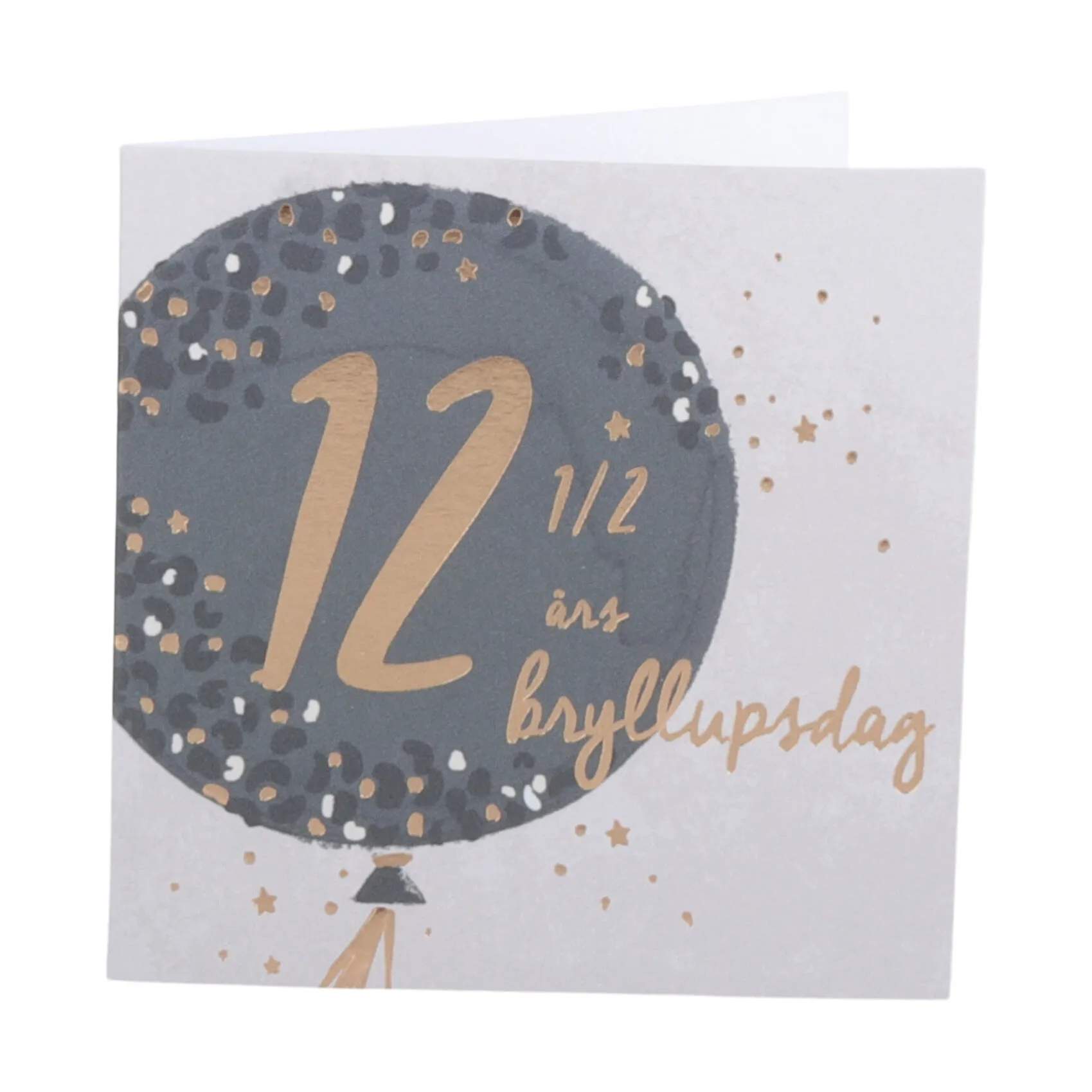 CASA Living Kort Kort - 12,5 års Bryllupsdag i Kobberfarvet, 1