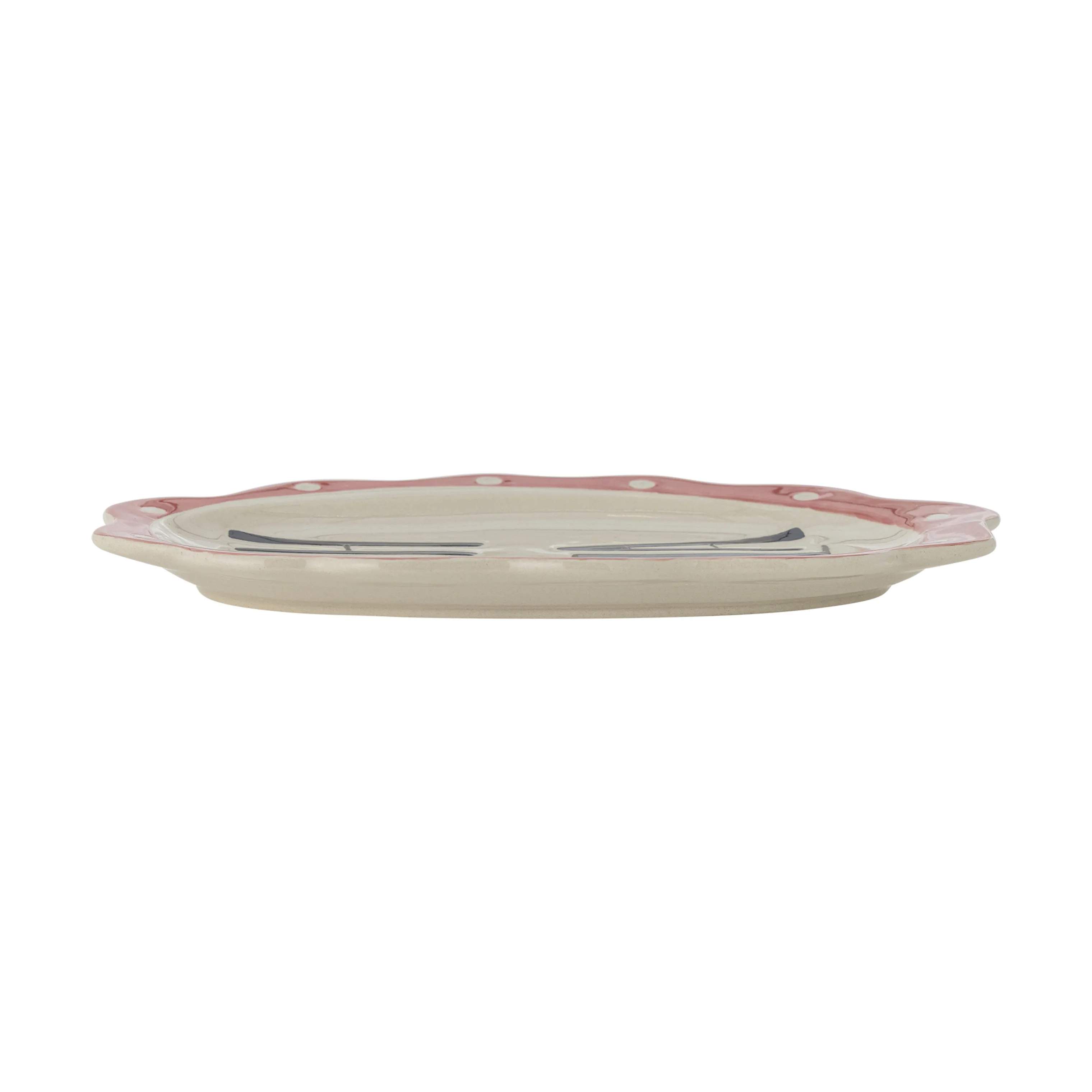 Bloomingville Serveringsfade Soline Serveringsfad i Rosa, 4
