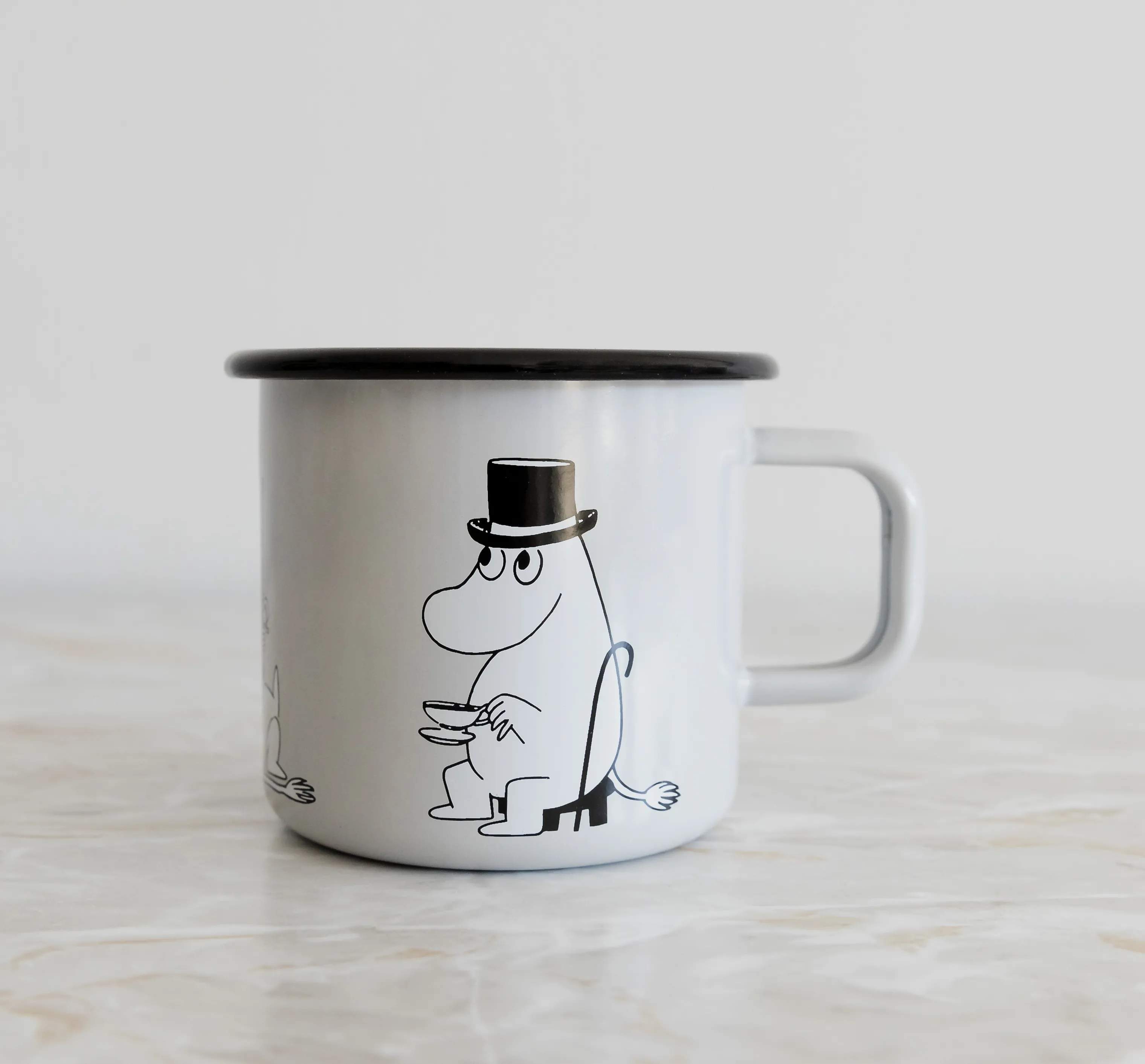 Muurla Krus og kopper med hank Moomin Krus - Moominpappa Retro i Moominpappa Retro, 37 cl, 2