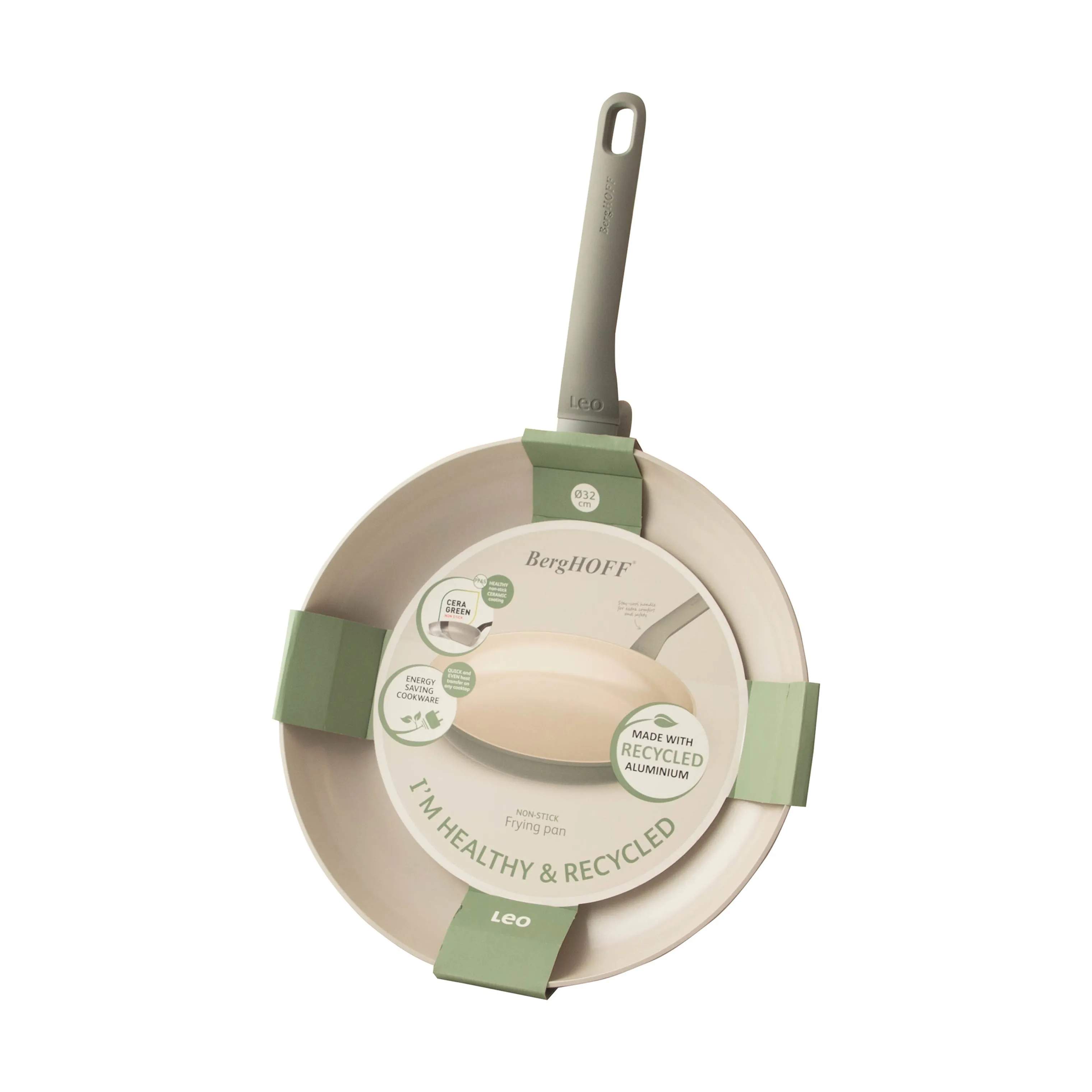 BergHOFF Stegepander Balance Stegepande i Moonmist, 32 cm, 3