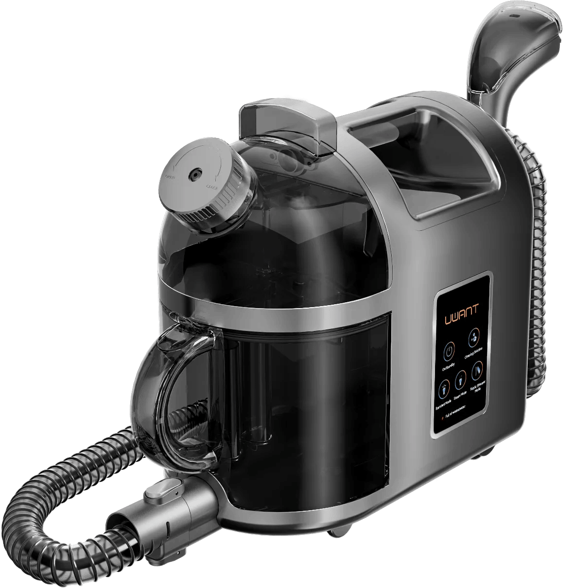 UWANT Dampere B200 Pletrenser i Grå, 12.000 Pa, 1