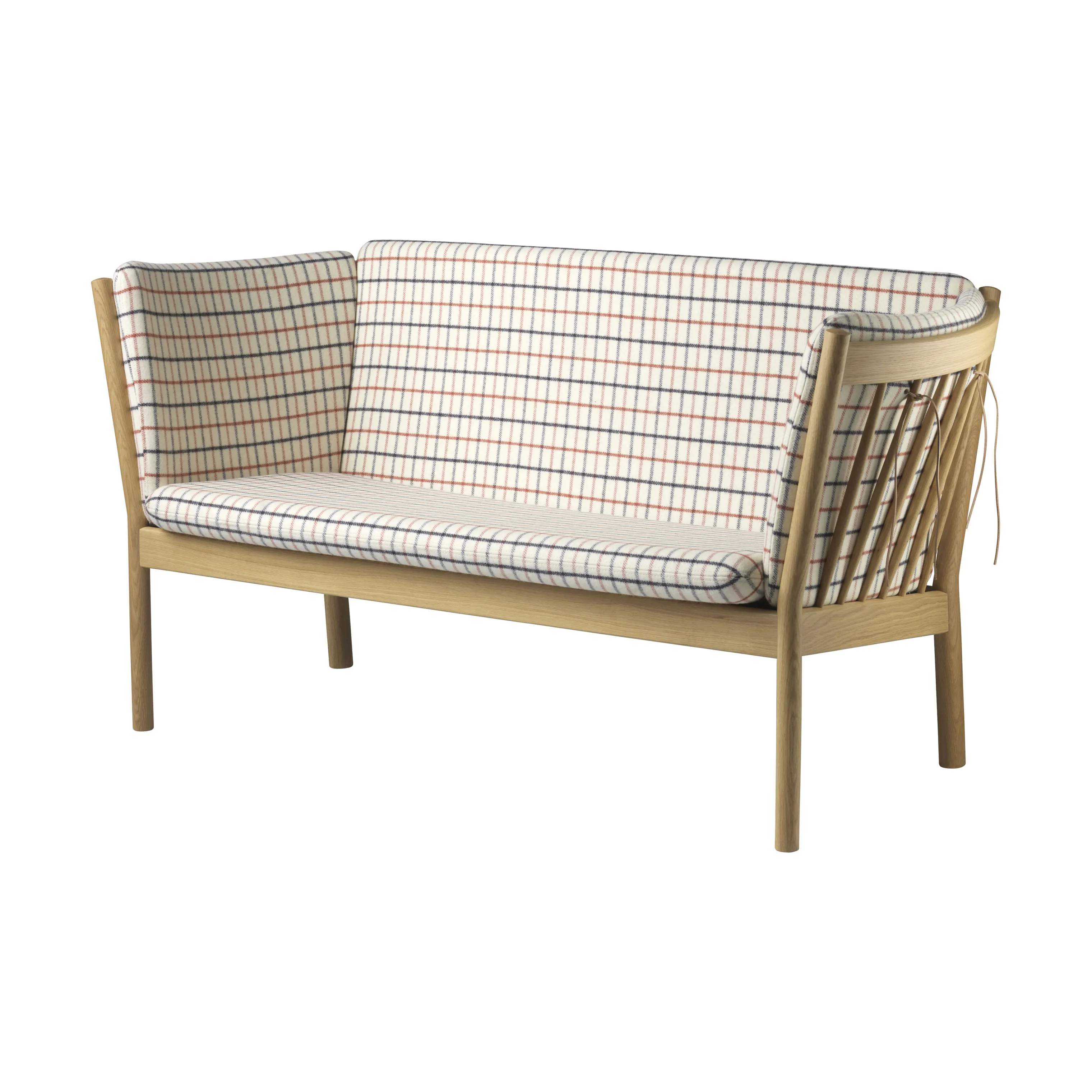 FDB Møbler Sofaer J148 Sofa i Rød ternet, 4