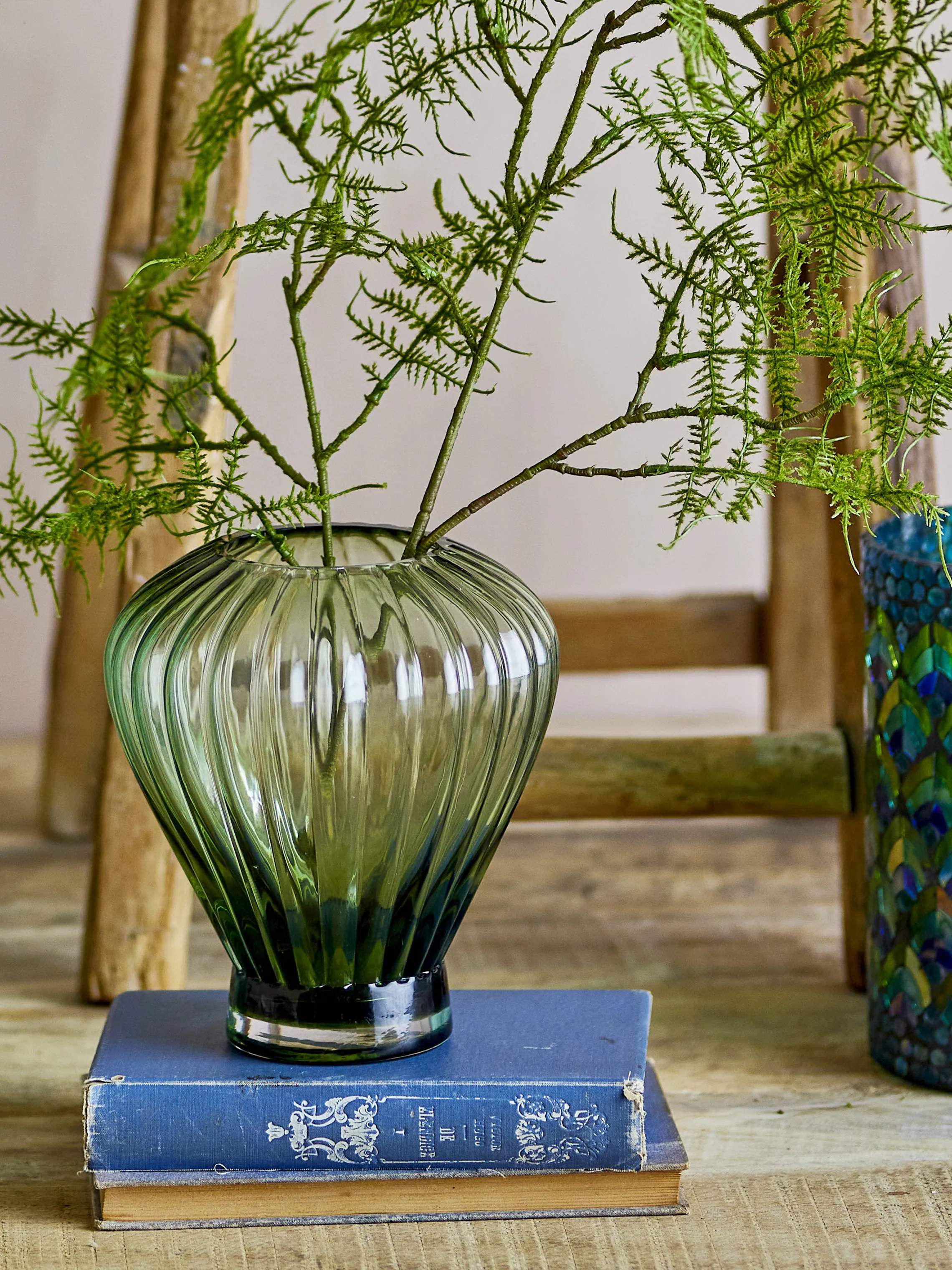 Creative Collection Vaser Reeve Vase i Grøn, 2