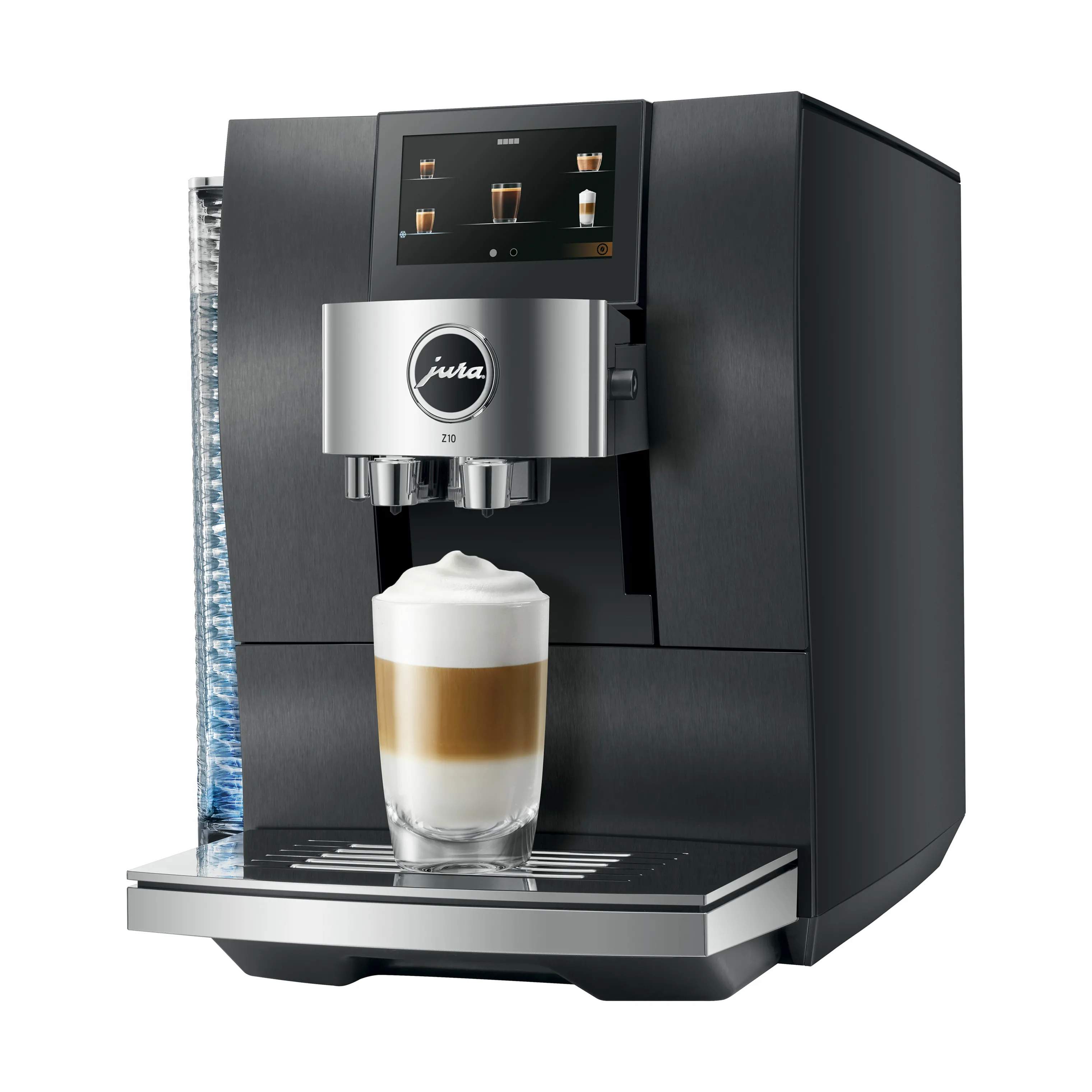 JURA Espressomaskiner Z10 (EA) Kaffemaskine i Aluminium Dark Inox, 2