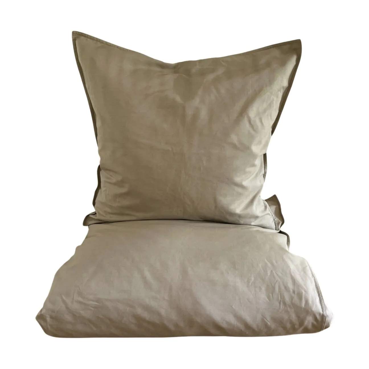 omhu Sengetøj Percale OMHU Percale Sengesæt i Mud, 1