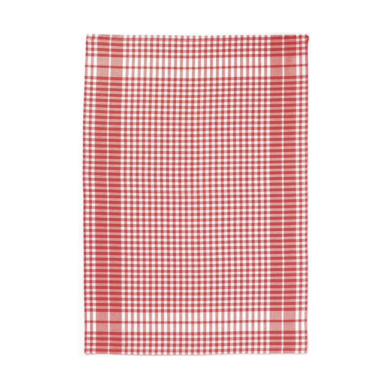 Winkler Viskestykker Petites Carreaux Viskestykke i Rouge, 1