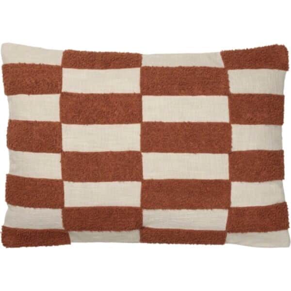 Broste Copenhagen Pyntepudebetræk Jane Pudebetræk i Mocha Bisque/Oatmeal, 1