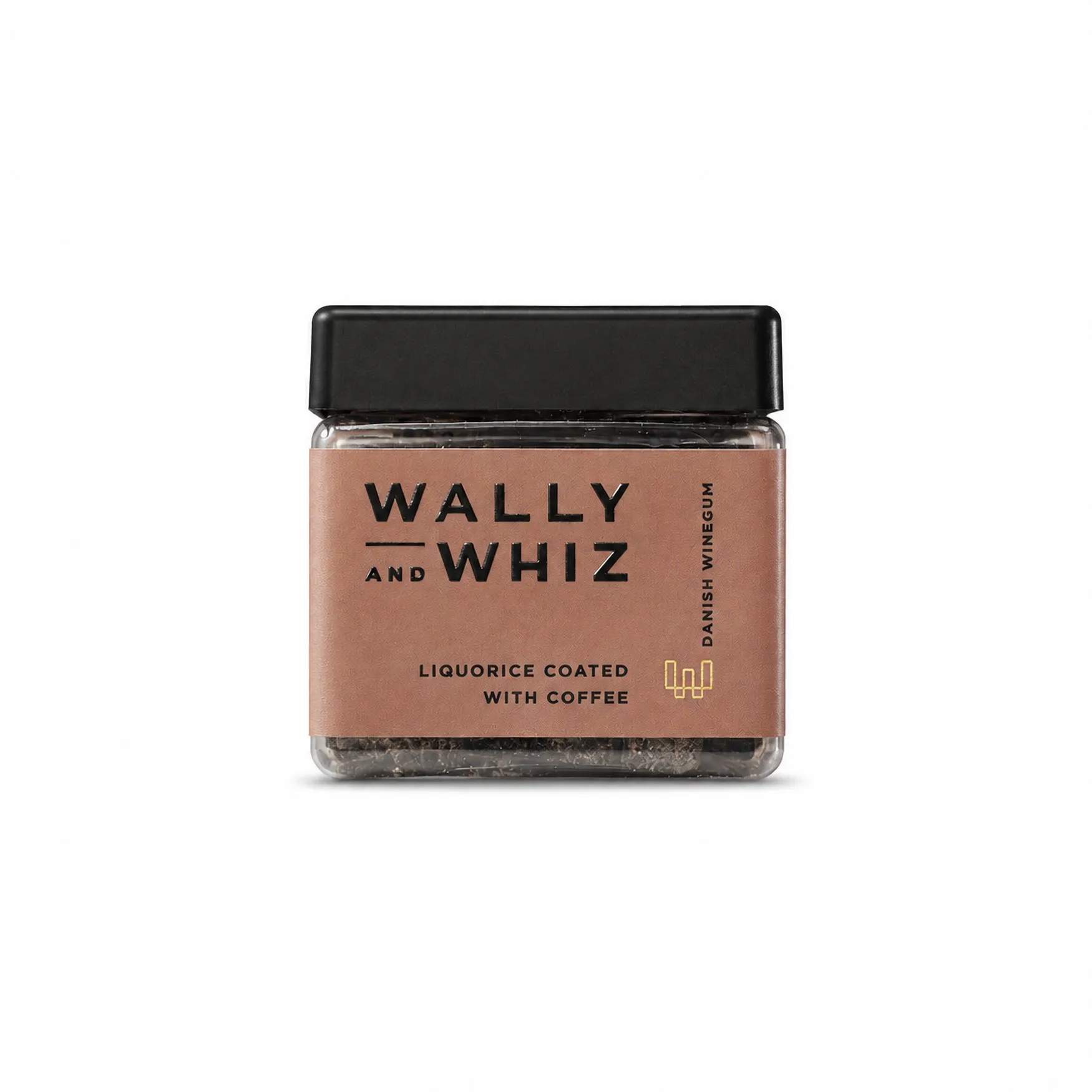 Wally and Whiz Søde sager Vingummi - Lakrids med kaffe i Brun, 1