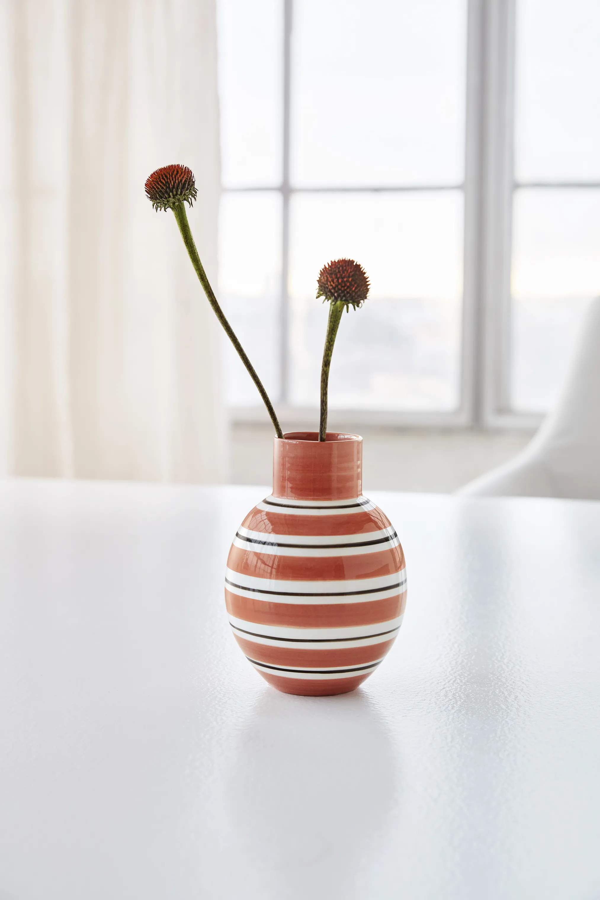 Kähler Vaser Omaggio Nuovo Vase i Terracotta, 14,5 cm, 2