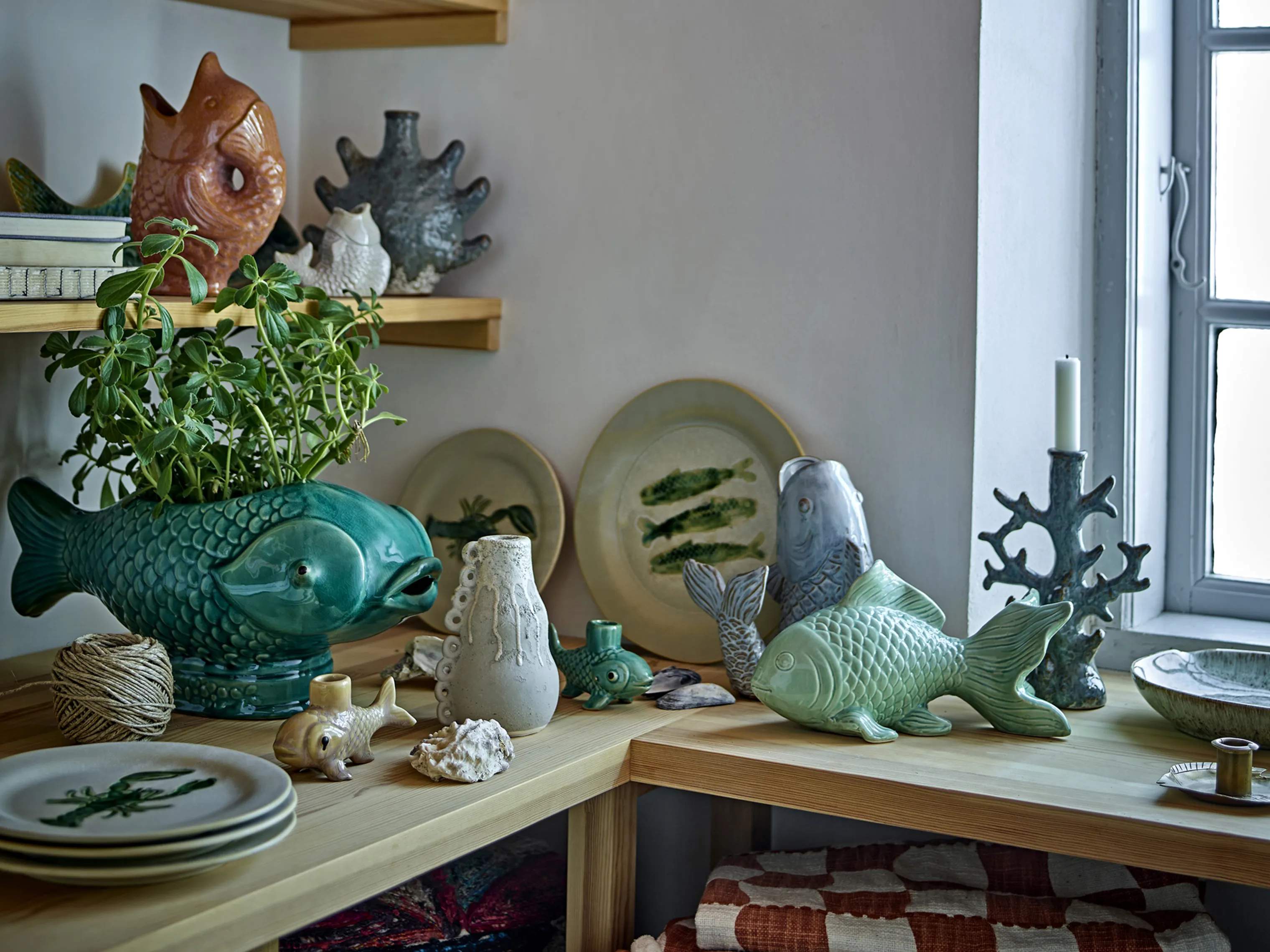 Creative Collection Urtepotteskjulere Hiro Urtepotteskjuler i Grøn, 2