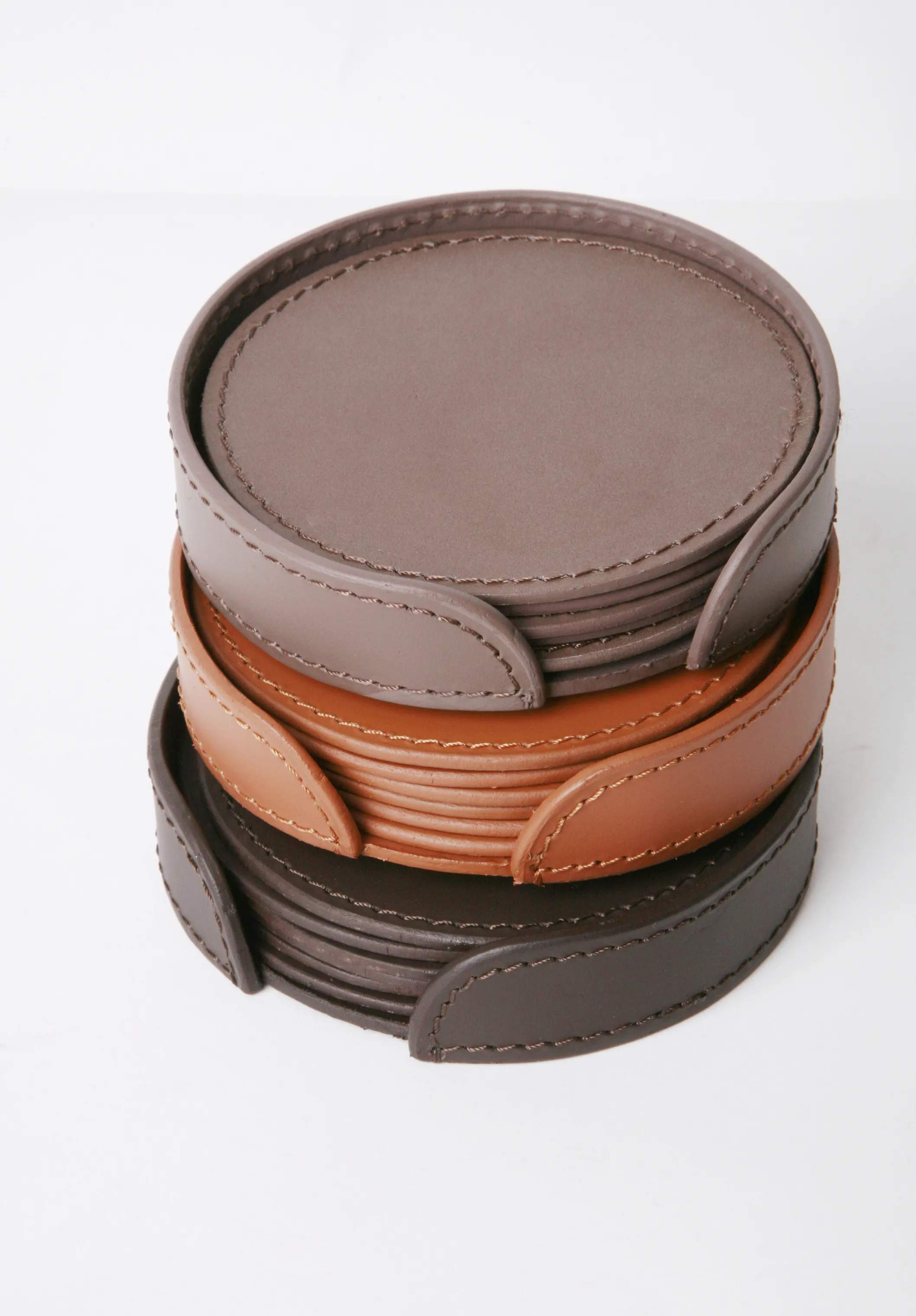 Ørskov Glasbrikker og coasters Copenhagen Glasbrik - 6 stk. i Cognac, 2