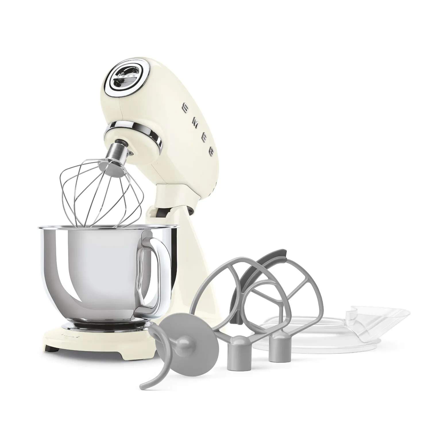Smeg Røremaskiner 50's style Køkkenmaskine SMF05CREU i creme, 4