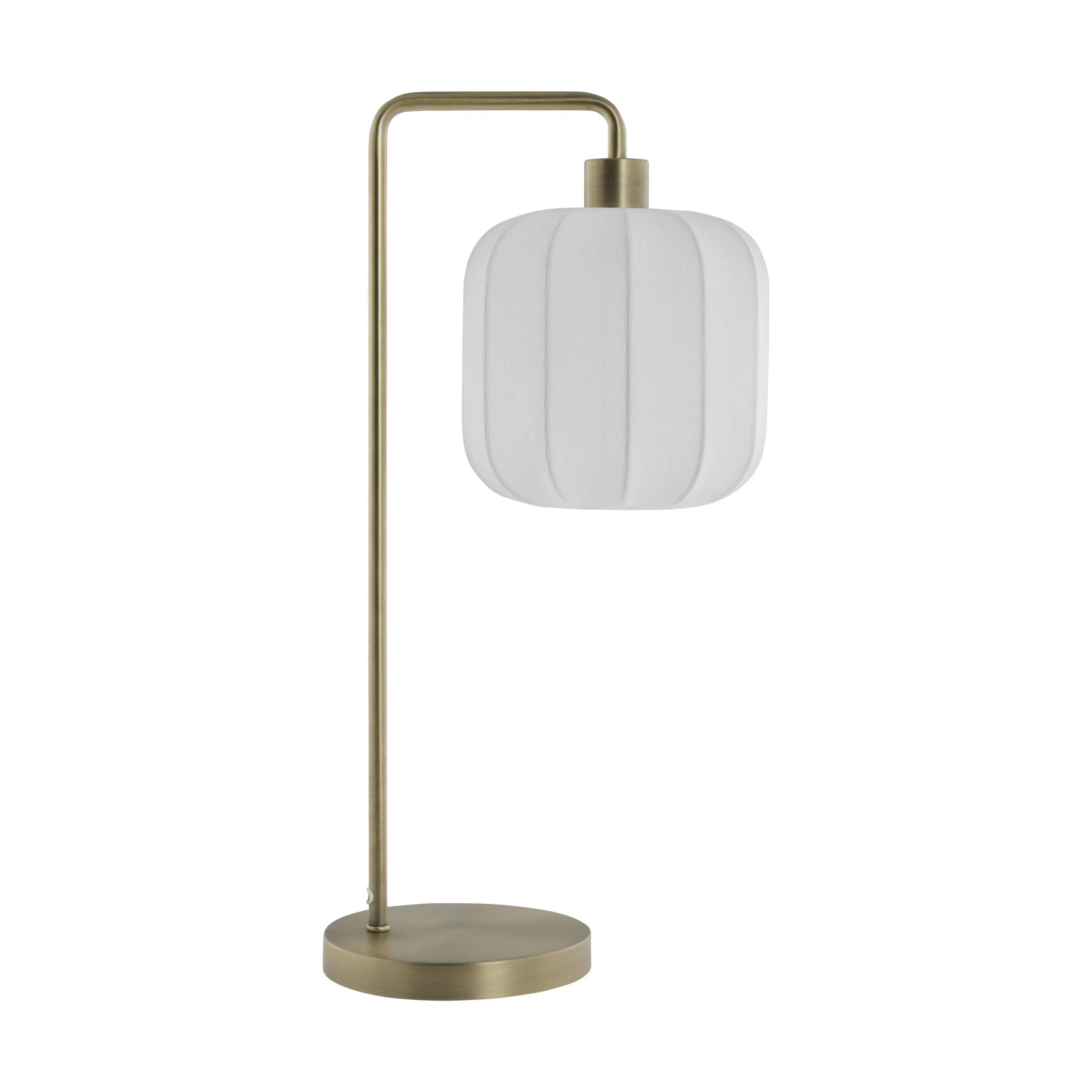 Sashie Bordlampe, hvid, large