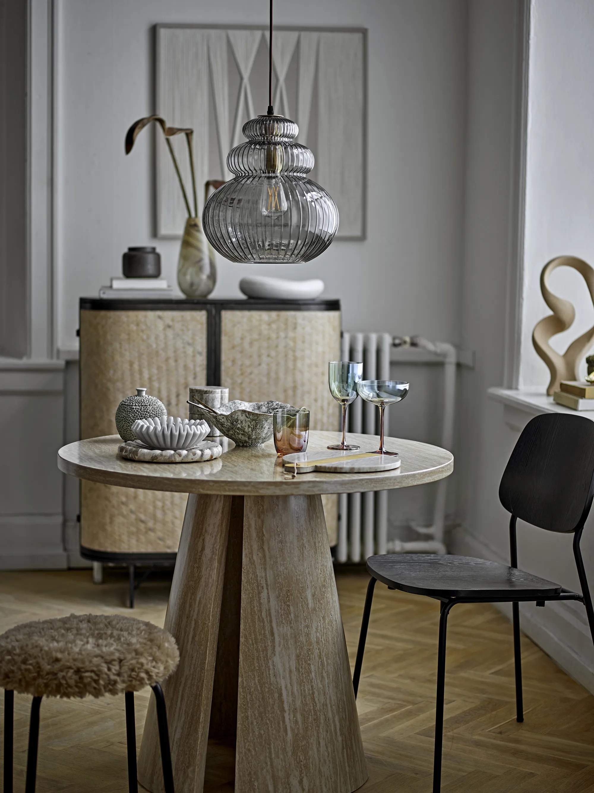 Bloomingville Pendler Sybia Pendel i Grå, 2