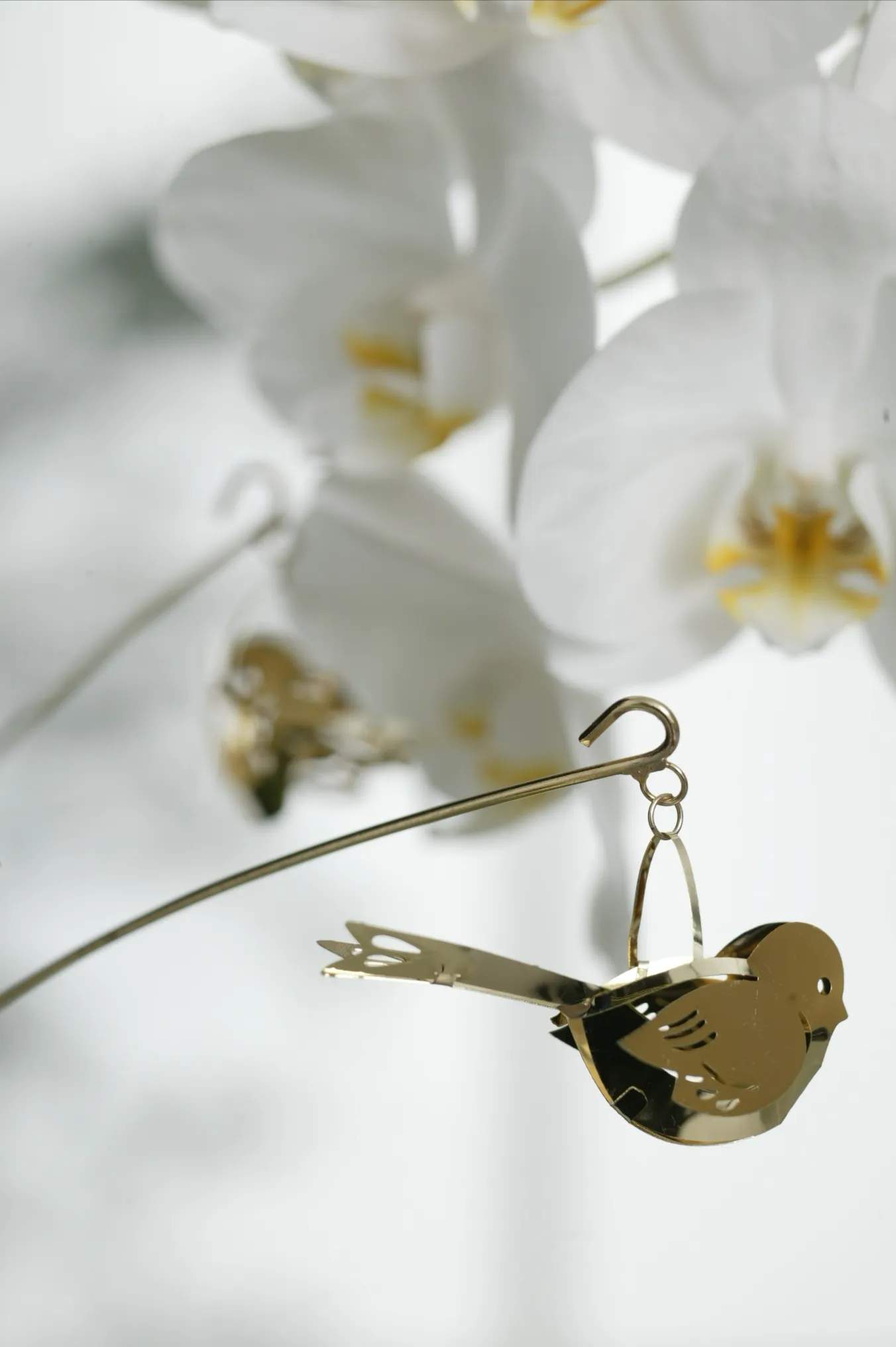 Jette Frölich Design Påskepynt Påske Blomsterstrå - 2 stk. i Guldfarvet, 2