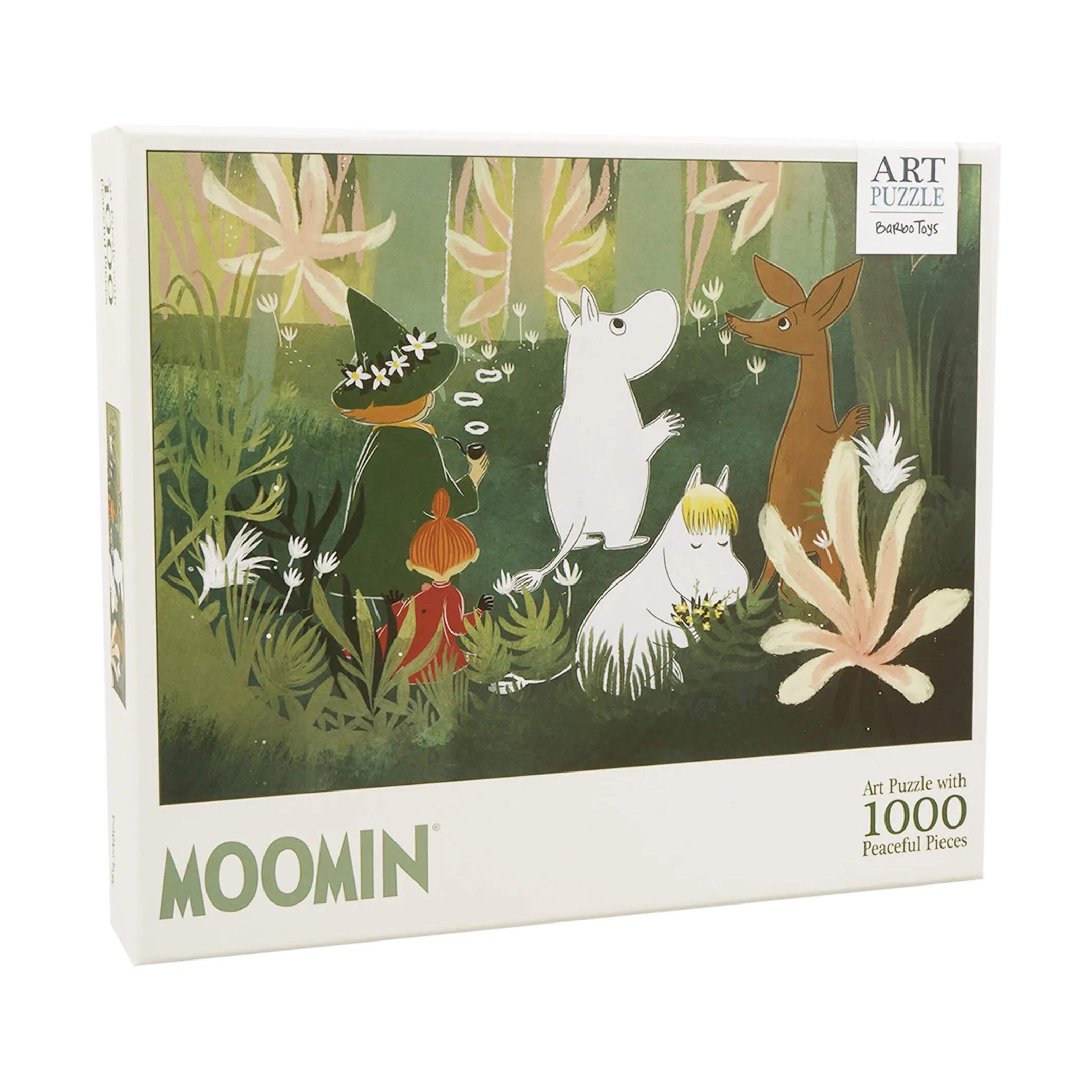 Barbo Toys Puslespil Mumi Puslespil - Moomin i Skovgrøn, 1