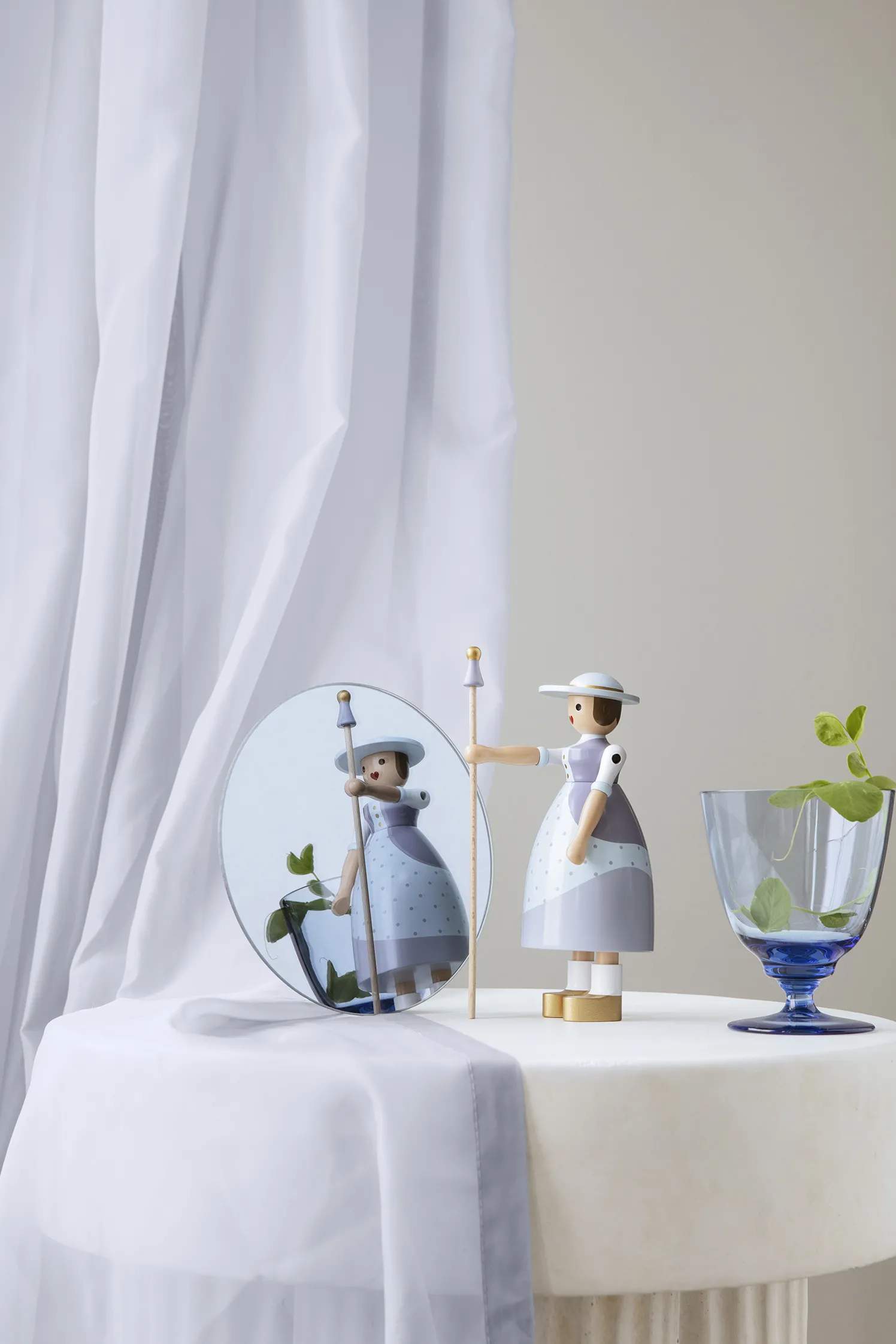 Kay Bojesen Øvrige figurer Hyrdinde i blå, 3