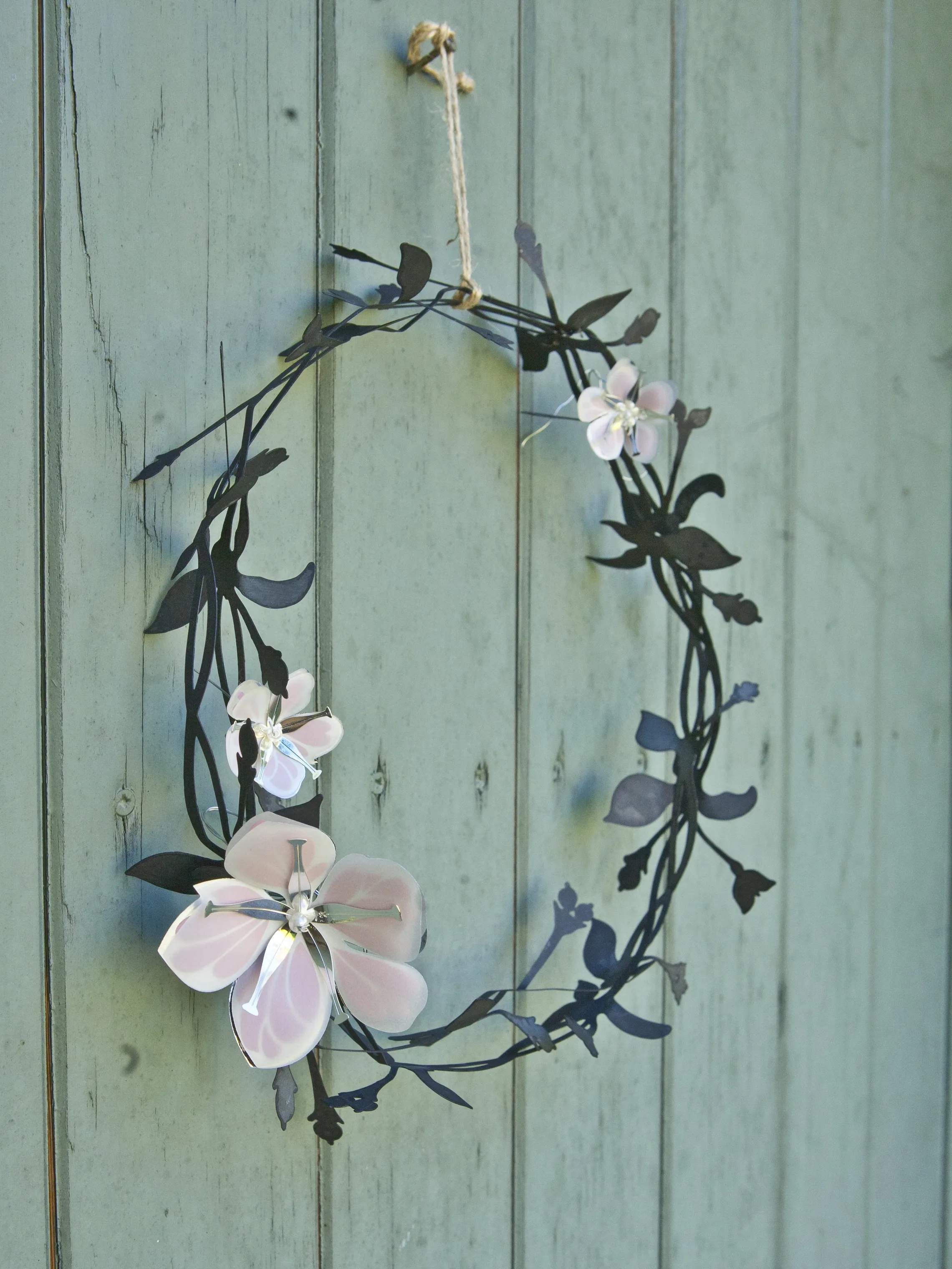 Jette Frölich Design Påskepynt Påske Papirblomster - 2 stk. i Lilla/lyserød, 2