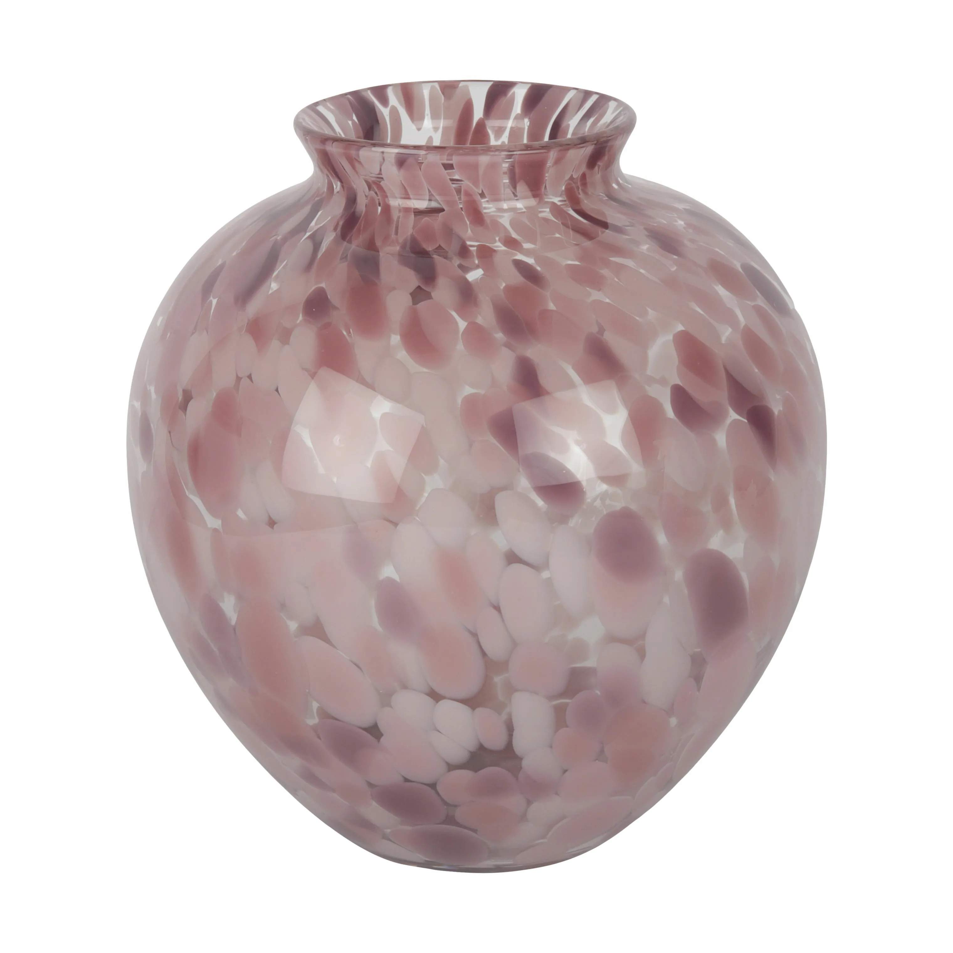 Confetti Vase, rosa/lilla, large