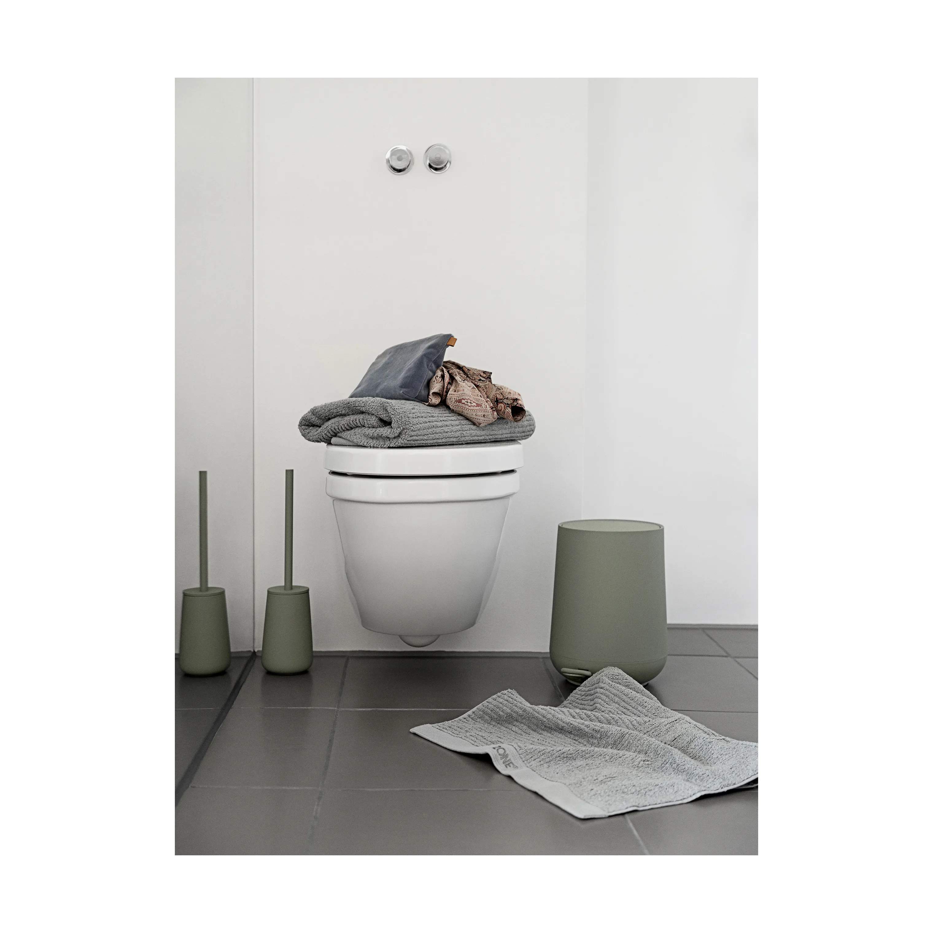Zone Toiletspande Nova Pedalspand i Matcha Green, 3 L, 4