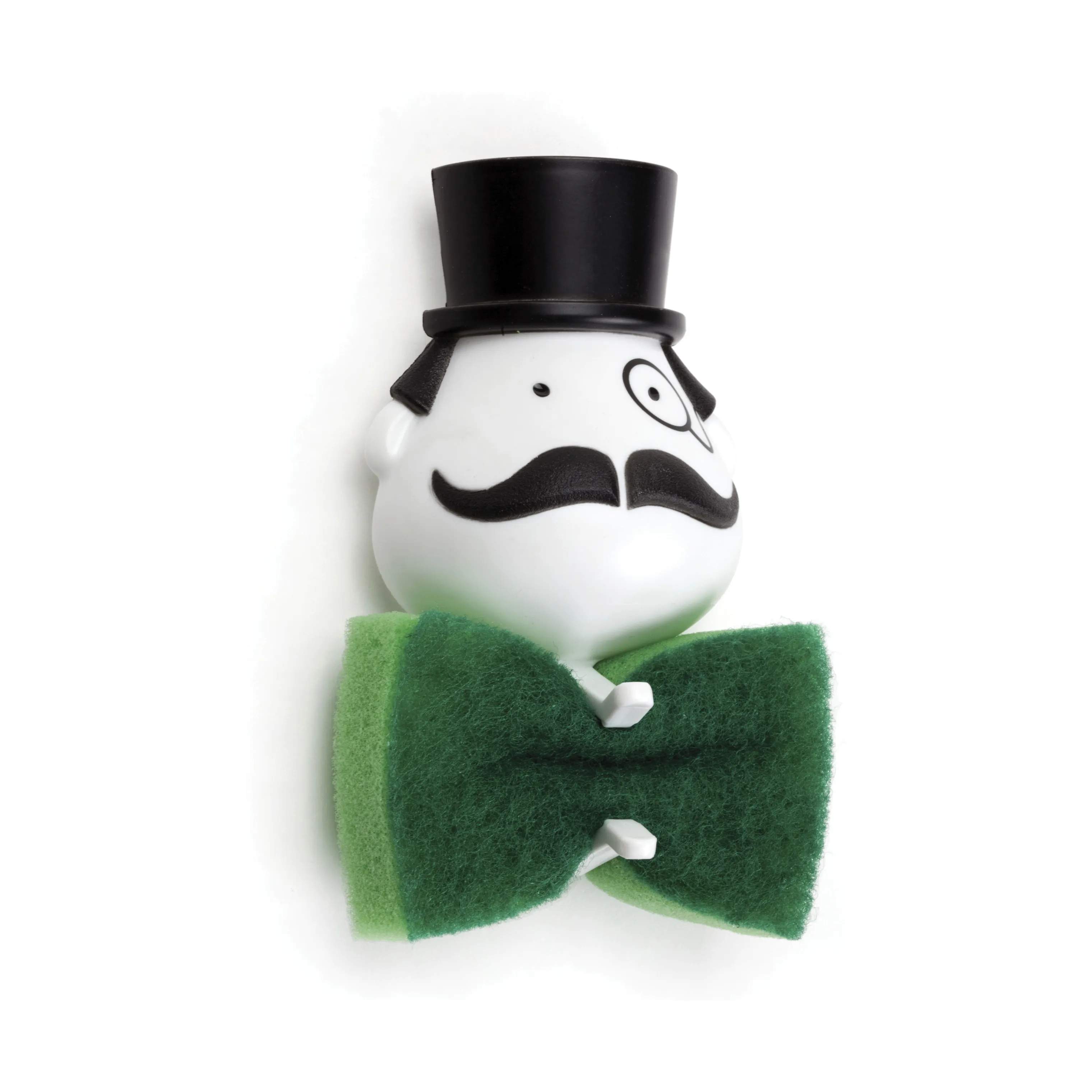 Peleg Design Øvrigt tilbehør til opvask Holder til Skuresvamp - Mr Sponge i Hvid, Sort, 1