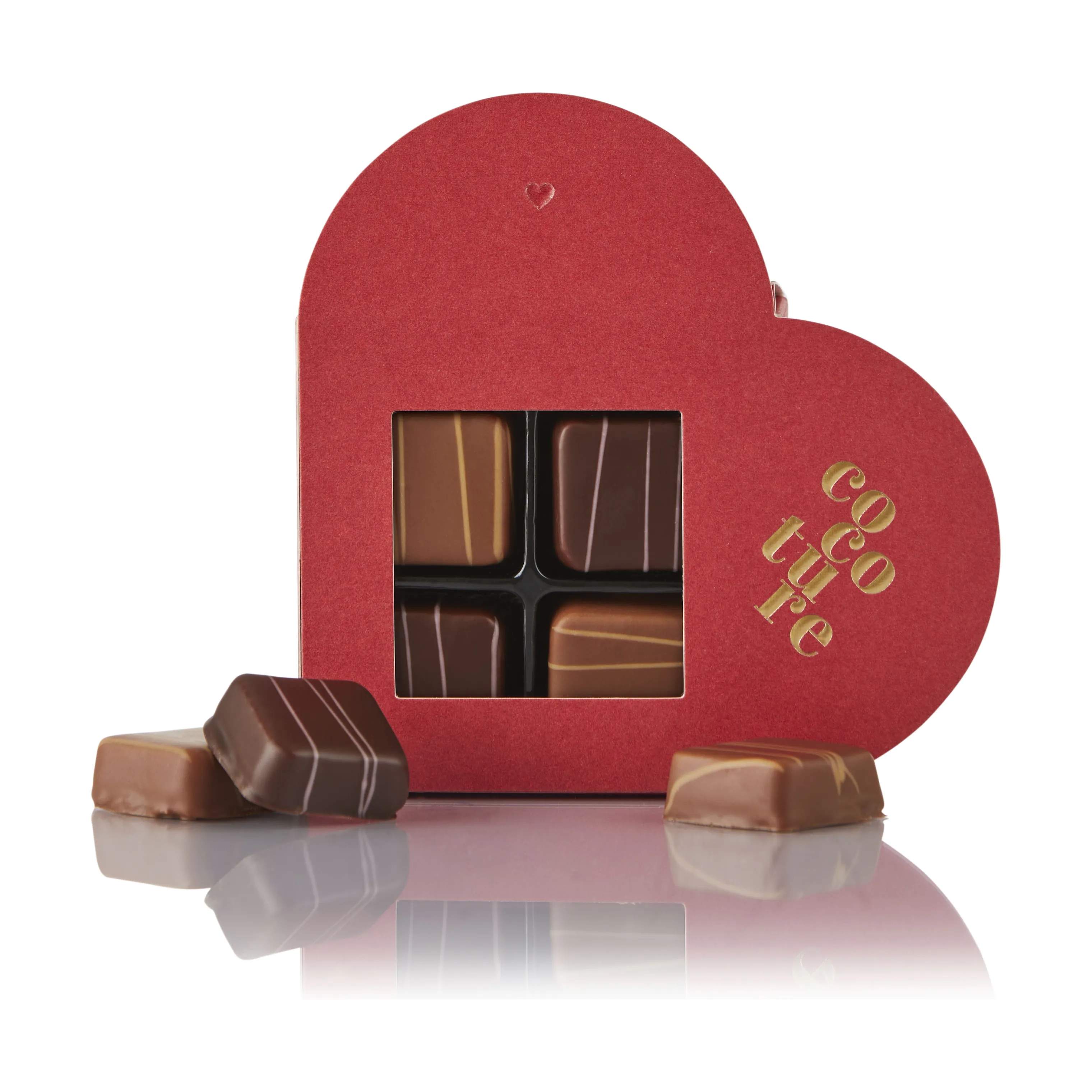 COCOTURE Søde sager Chokoladeæske i Rød, 1