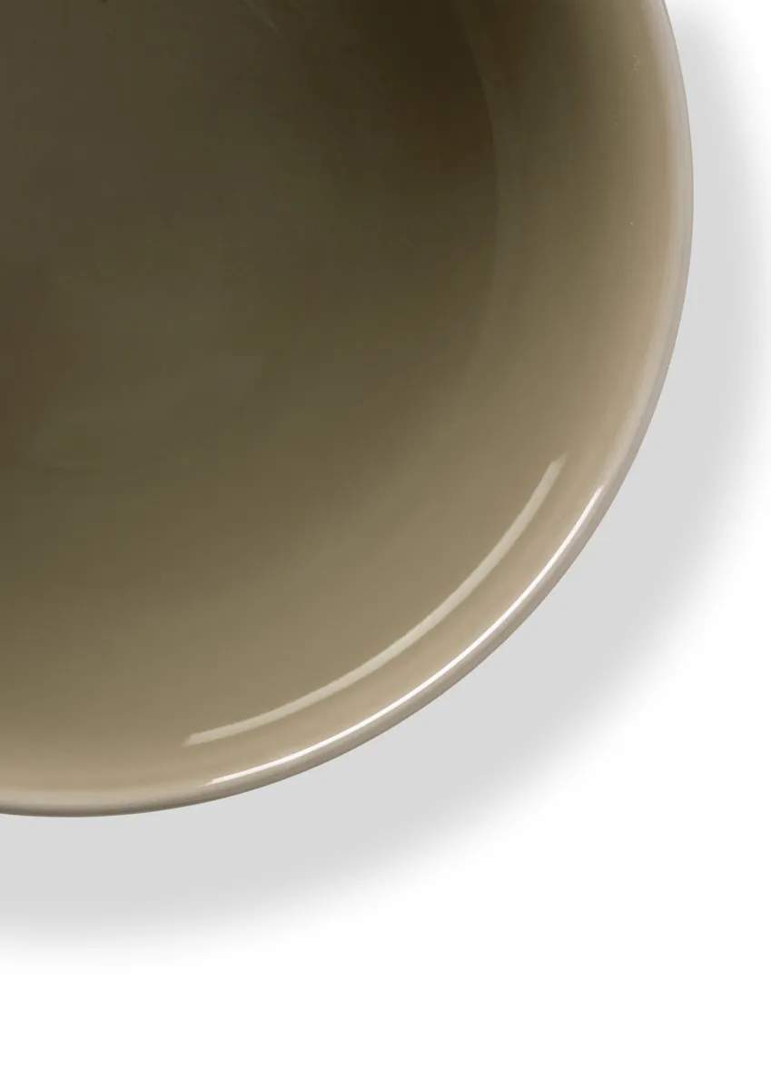 Lyngby Porcelæn Skåle Rhombe Earth Skål i Clay, 4
